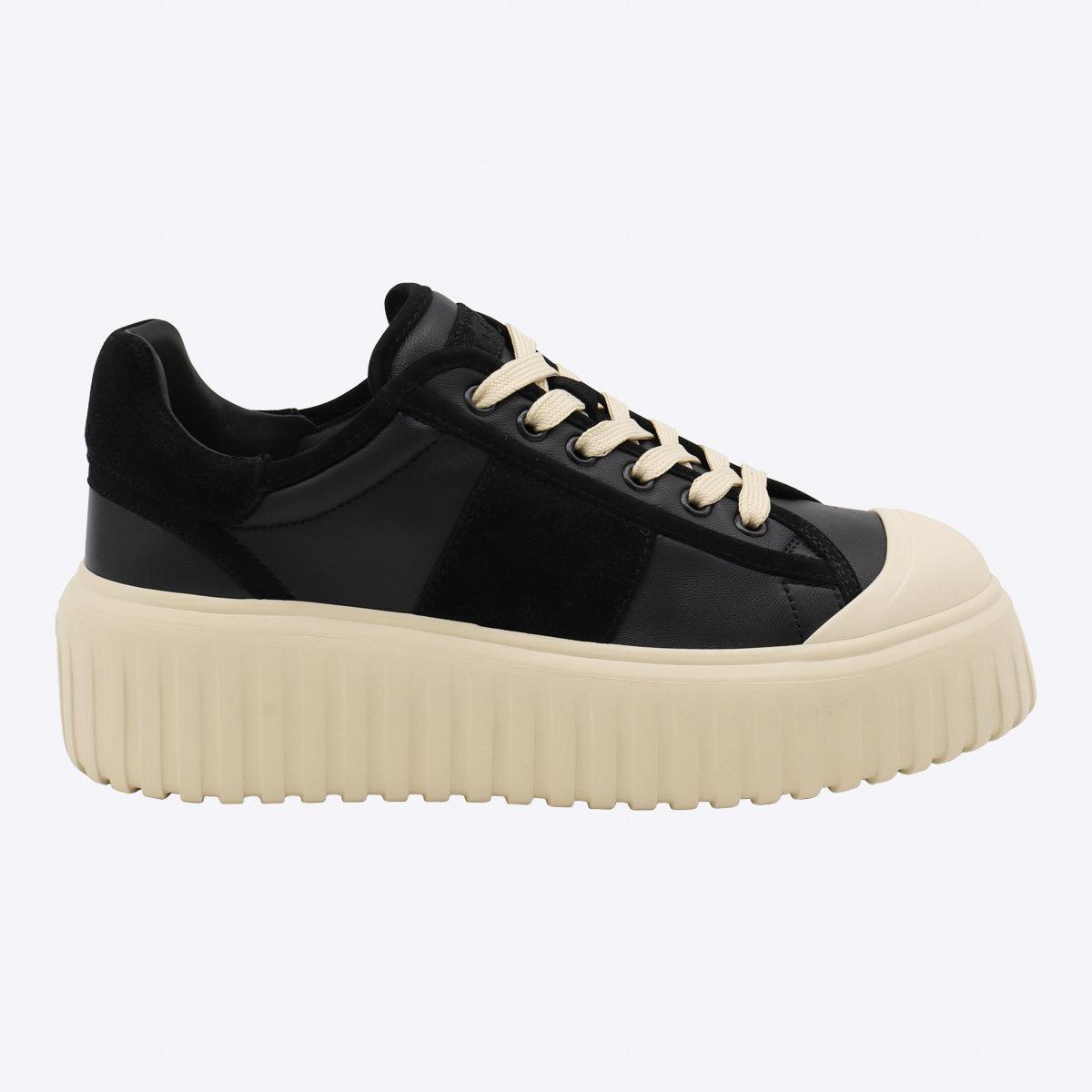 スニーカー Hogan Platform Sneakers With Round Toe Hogan H222, women's platform sneakers | Hogan