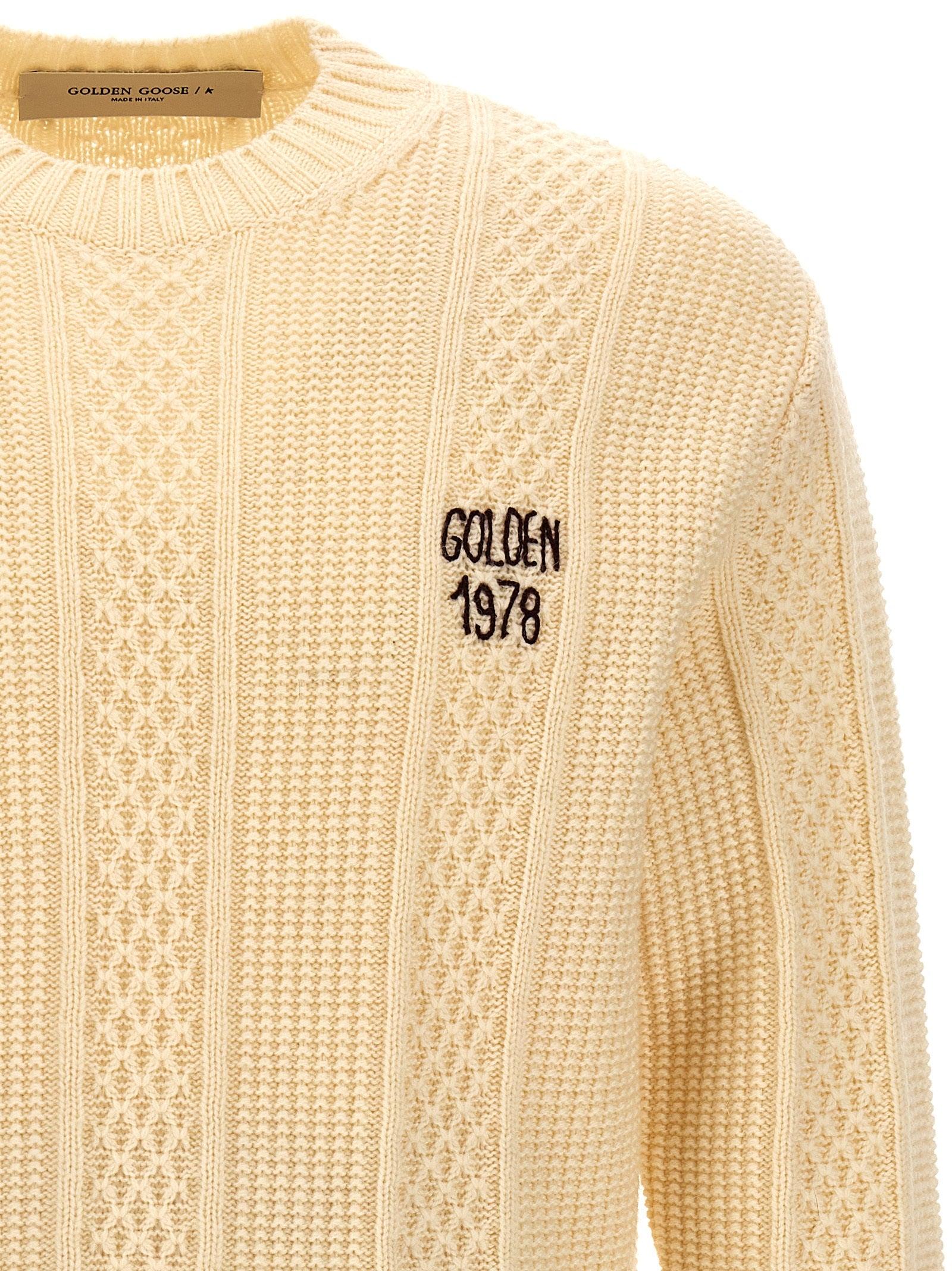 Golden Goose Davis Sweater, Cardigans in White for Men | Lyst