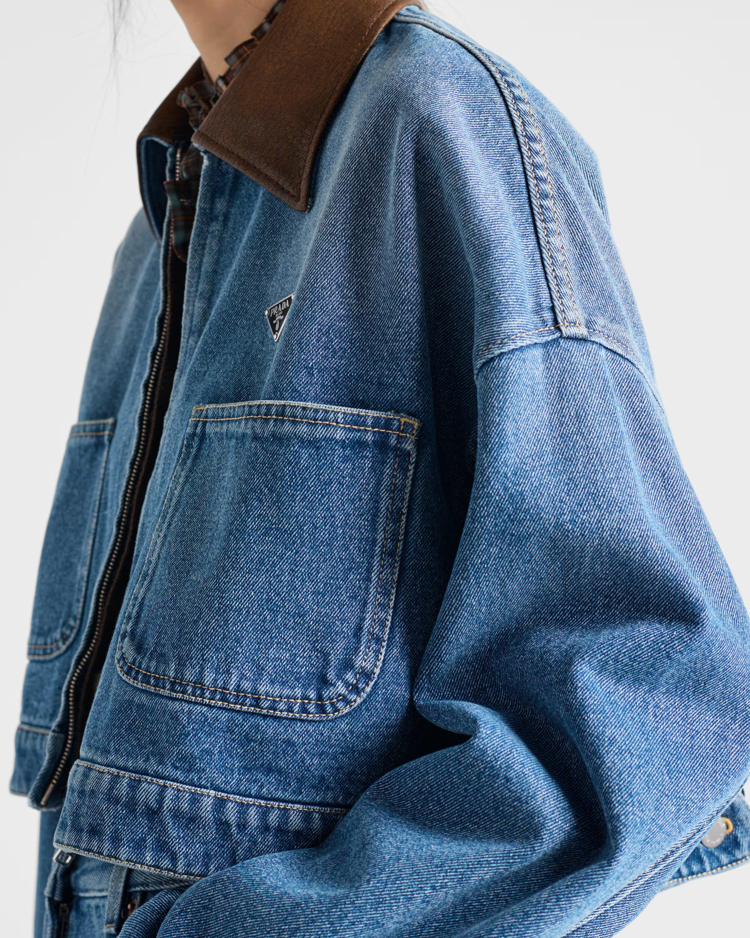 【関税＆送料込み】Prada Denim Jacket 三越伊勢丹 | PRADA/プラダ_Women通販 | デニム ブルゾン