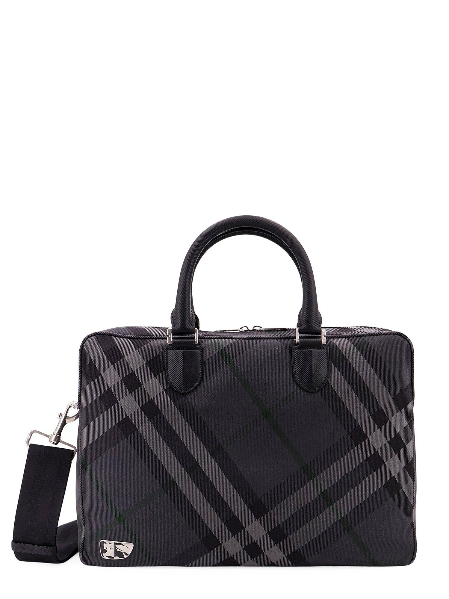 Burberry Nylon Briefcase Laptop Bag in Black for Men Lyst UK