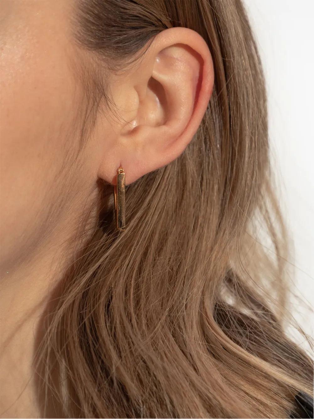 【関税＆送料込み】Versace Chain Earrings V2025 V2025 Chain Earrings | VERSACE