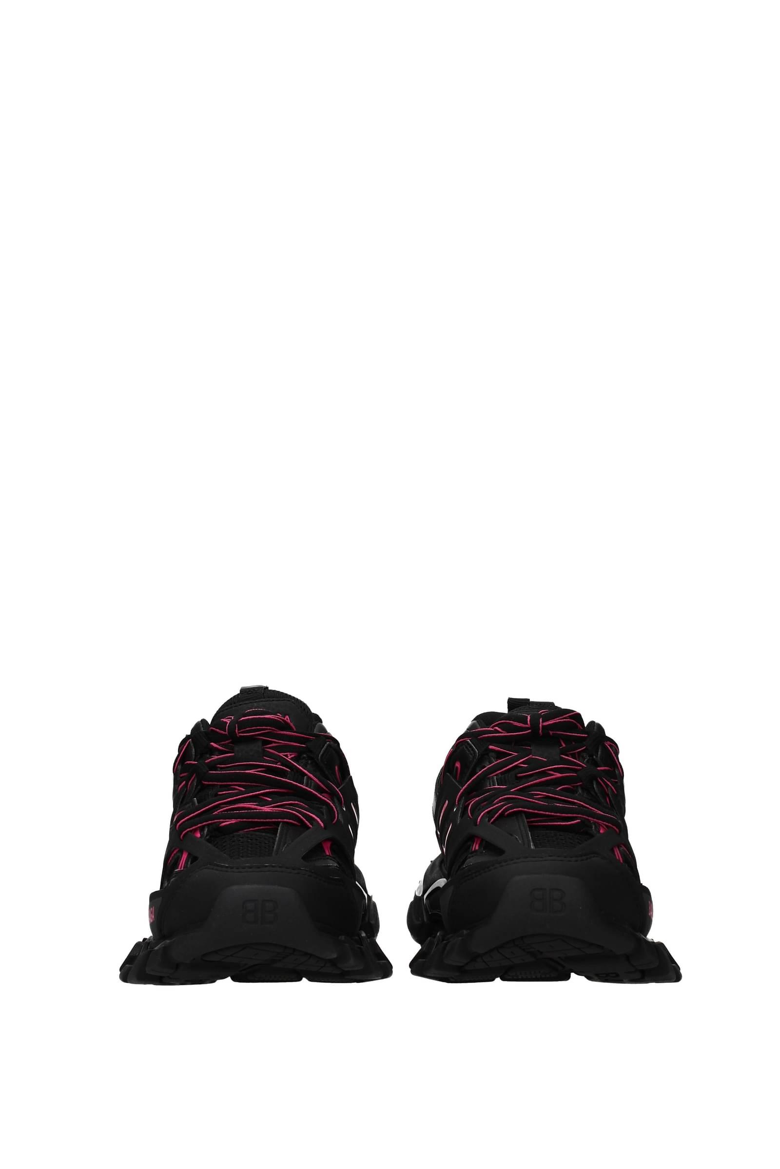 Balenciaga Sneakers Track Polyurethane Black Fluo Pink | Lyst
