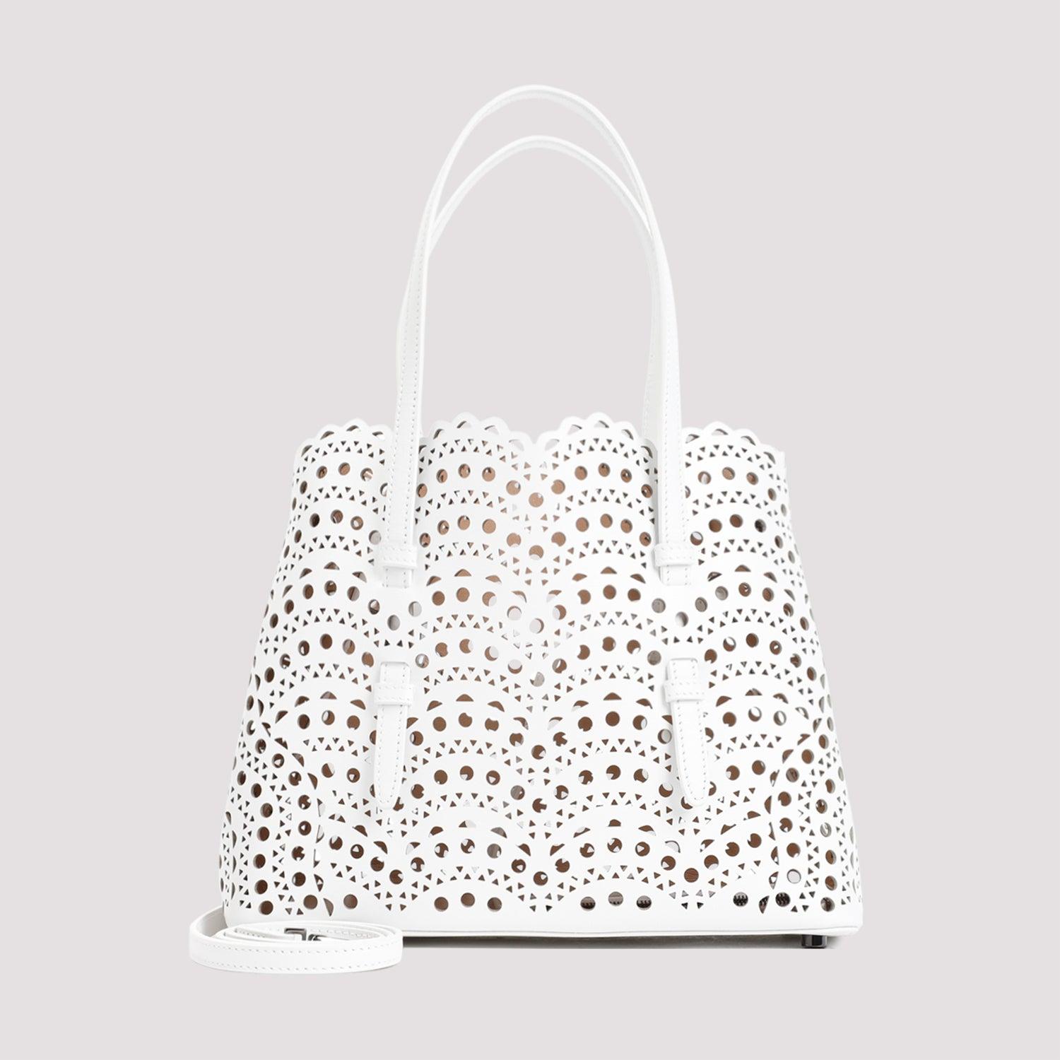 SALE【Alaia】レーザーカット トートバッグ 送料・関税込み＊アライア レザー レーザーカットトートバッグ