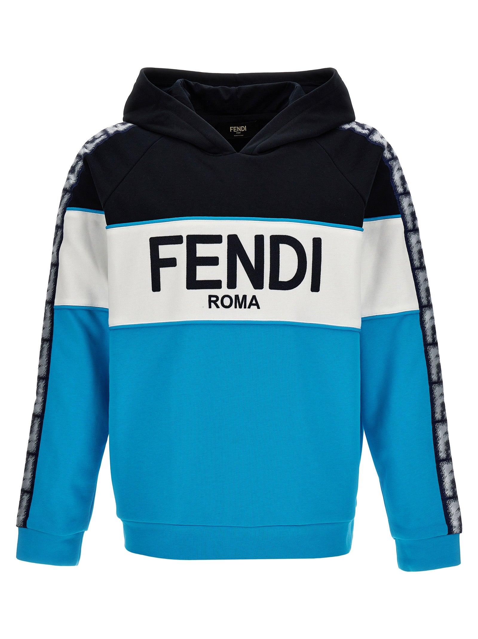 Yellow hotsell fendi hoodie