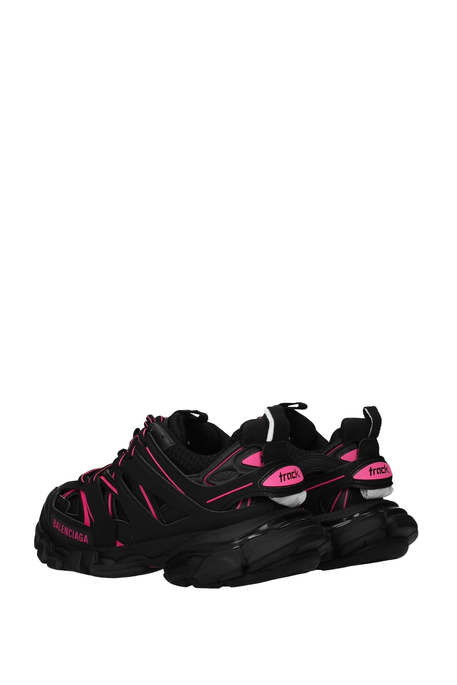 Balenciaga Sneakers Track Polyurethane Black Fluo Pink Lyst