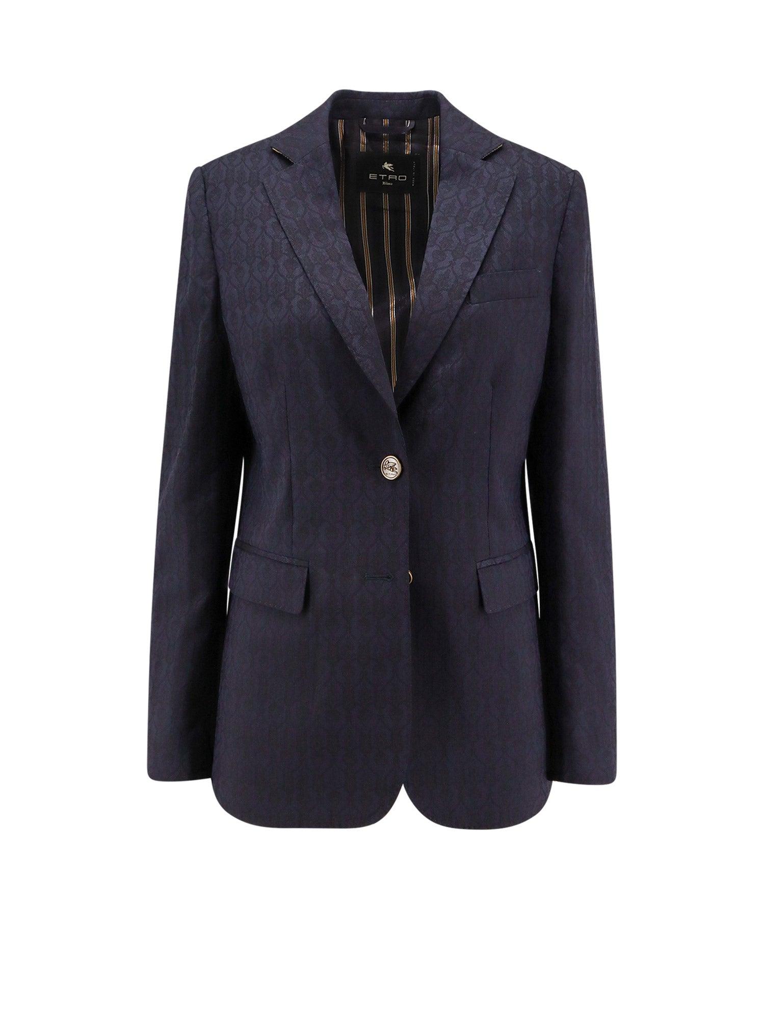ボトムスその他 Etro Pegaso' Single-Breasted Blazer Etro Blazers, sport coats and suit jackets for Women
