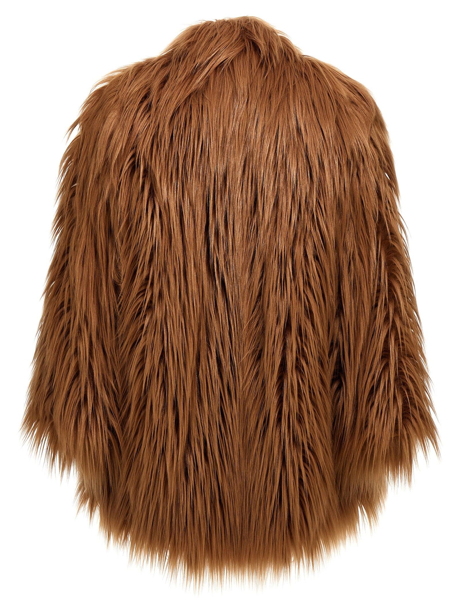 その他 B&B COUTURE 'Biscuit' eco fur B&B Couture eco fur - Black | JACKIECAPPOTTOINTARSINEROCAMMELLO