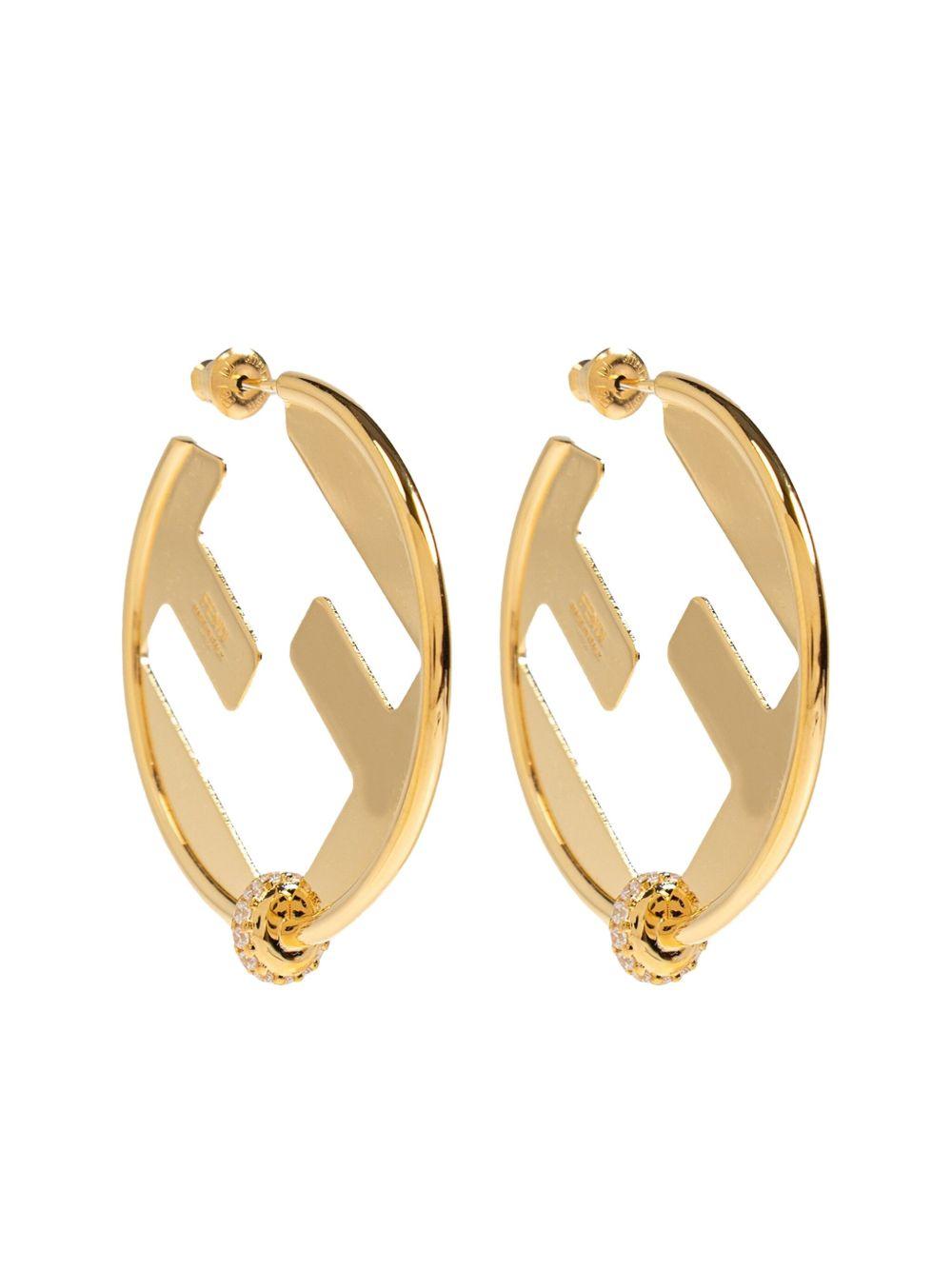 Fendi Jewelry Fendi Earrings Price F Is Fendi Earrings Metal - Main Image