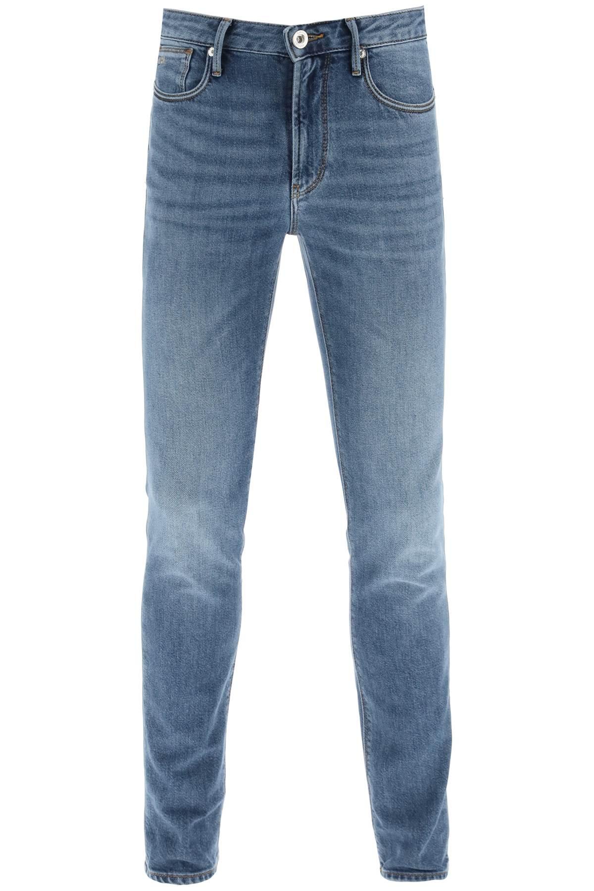 Emporio Armani J06 Slim Fit Jeans in Blue for Men | Lyst