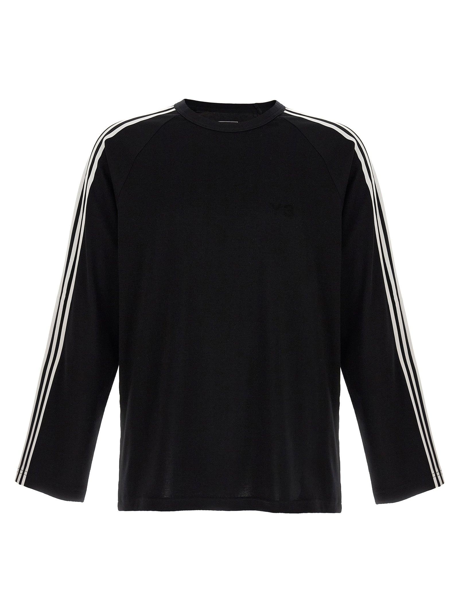 tシャツ Y-3 3-STRIPES LONG SLEEVE TEE レディース Y-3 Long-sleeved tops for Women | Online Sale up to 60% off