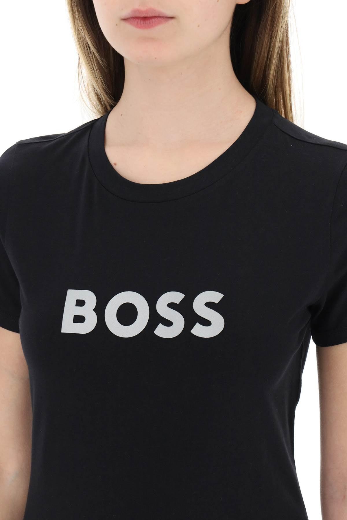 BOSS by HUGO BOSS Logo T-shirt in Black | Lyst