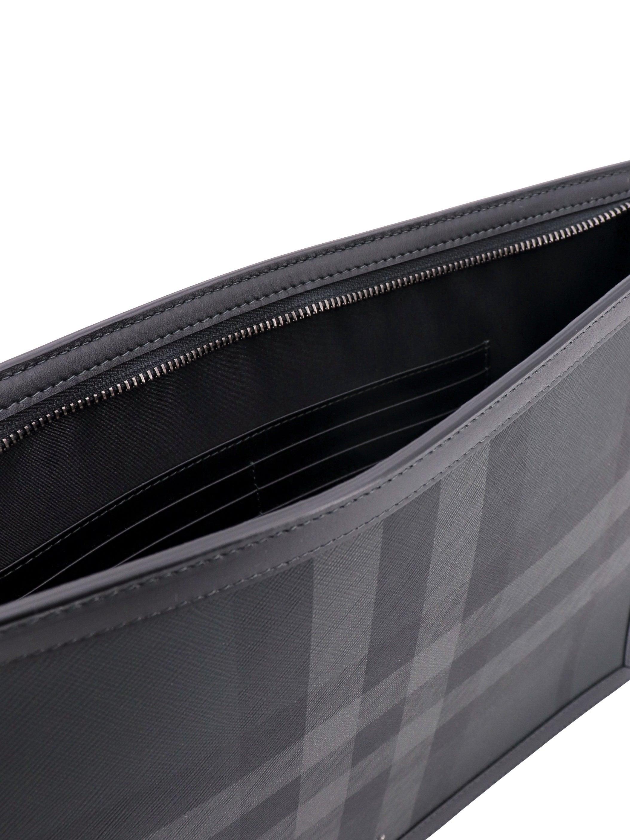 Burberry Clutch in Gray for Men | Lyst