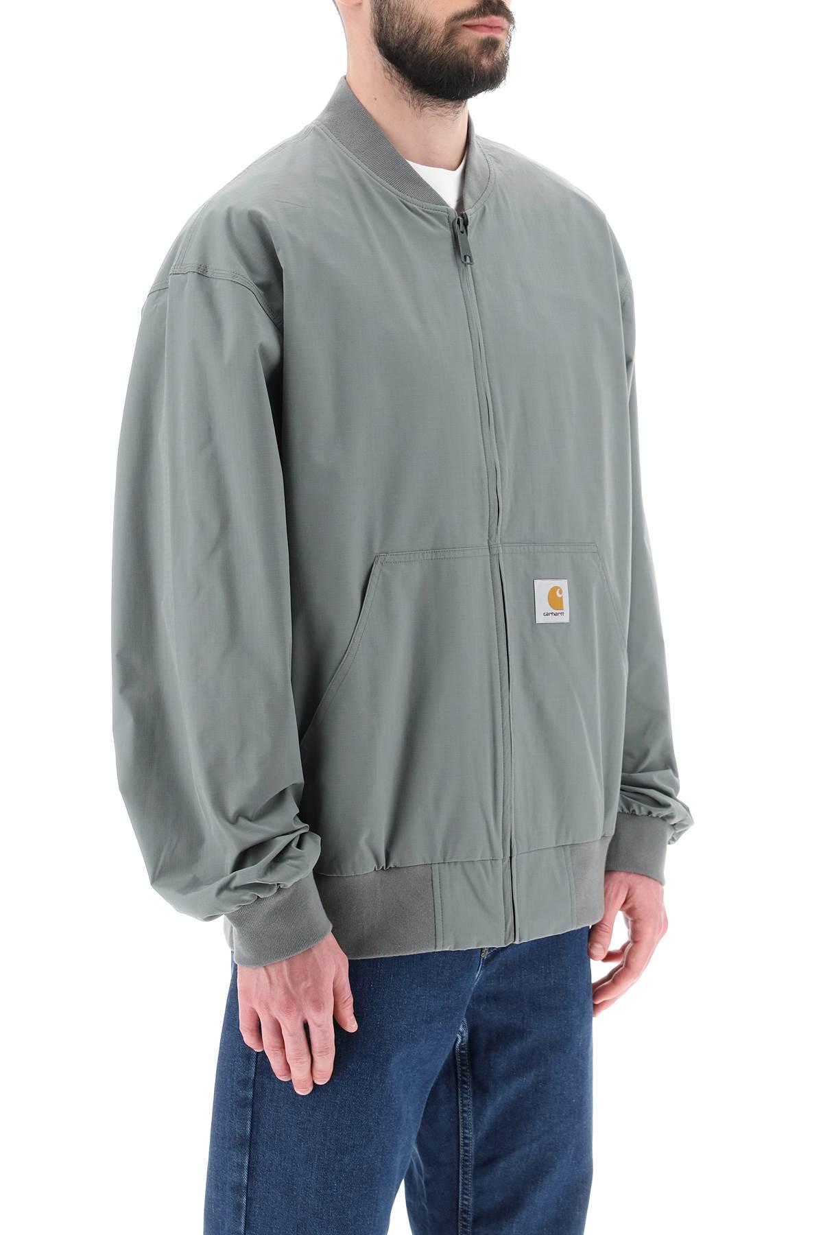 Carhartt WIP 'active' Bomber Jacket In Ripstop in Gray for Men | Lyst