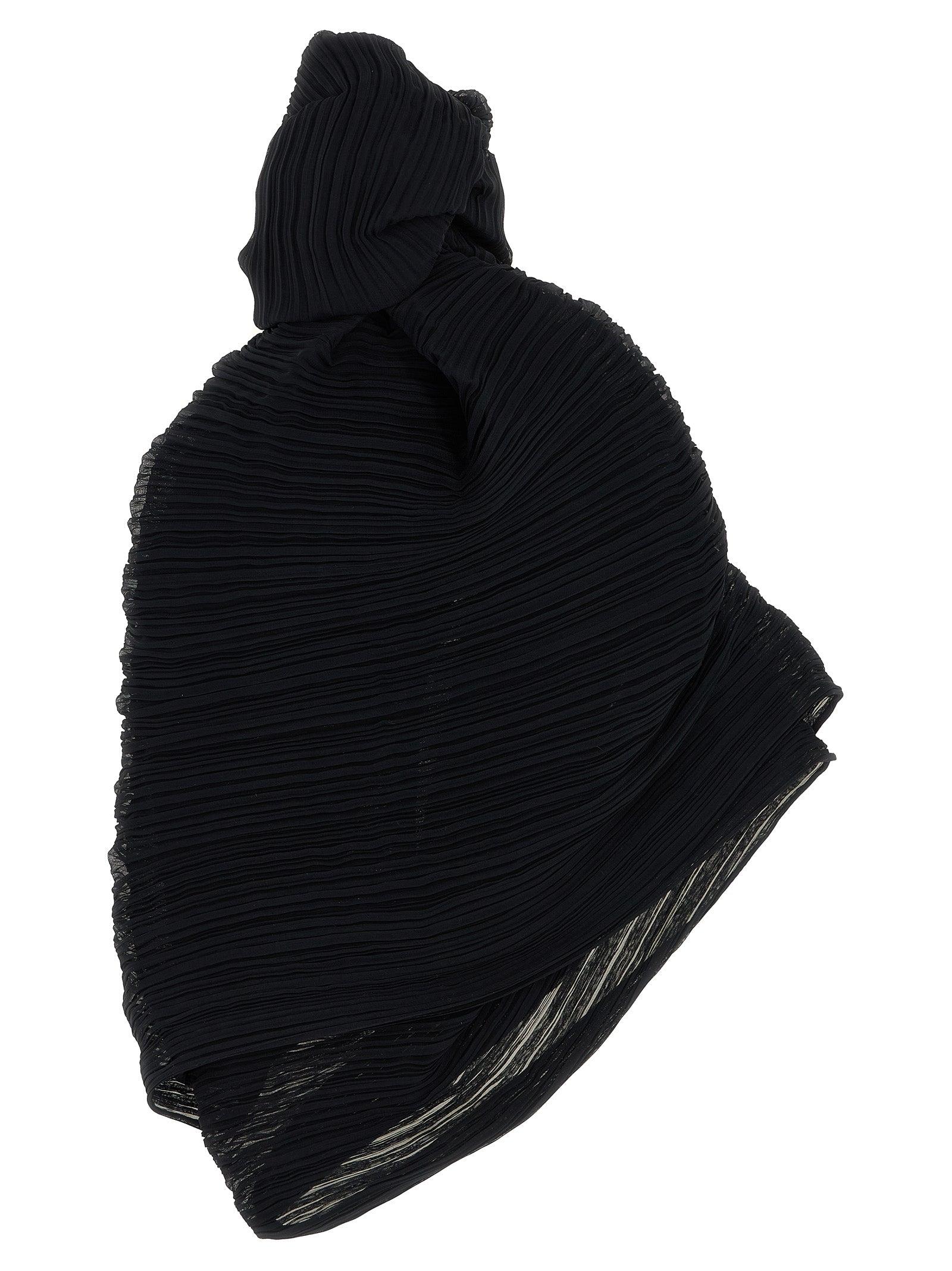 イッセイミヤケ pleats please ギザギザ ショール スカーフ B 1002100941534-2.jpg