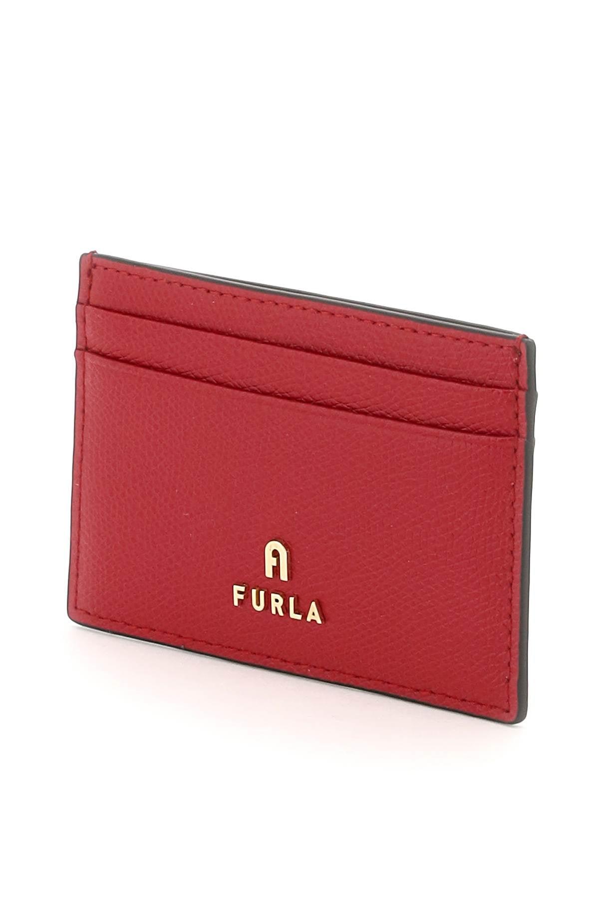 Furla 'camelia' Card Holder in Red | Lyst