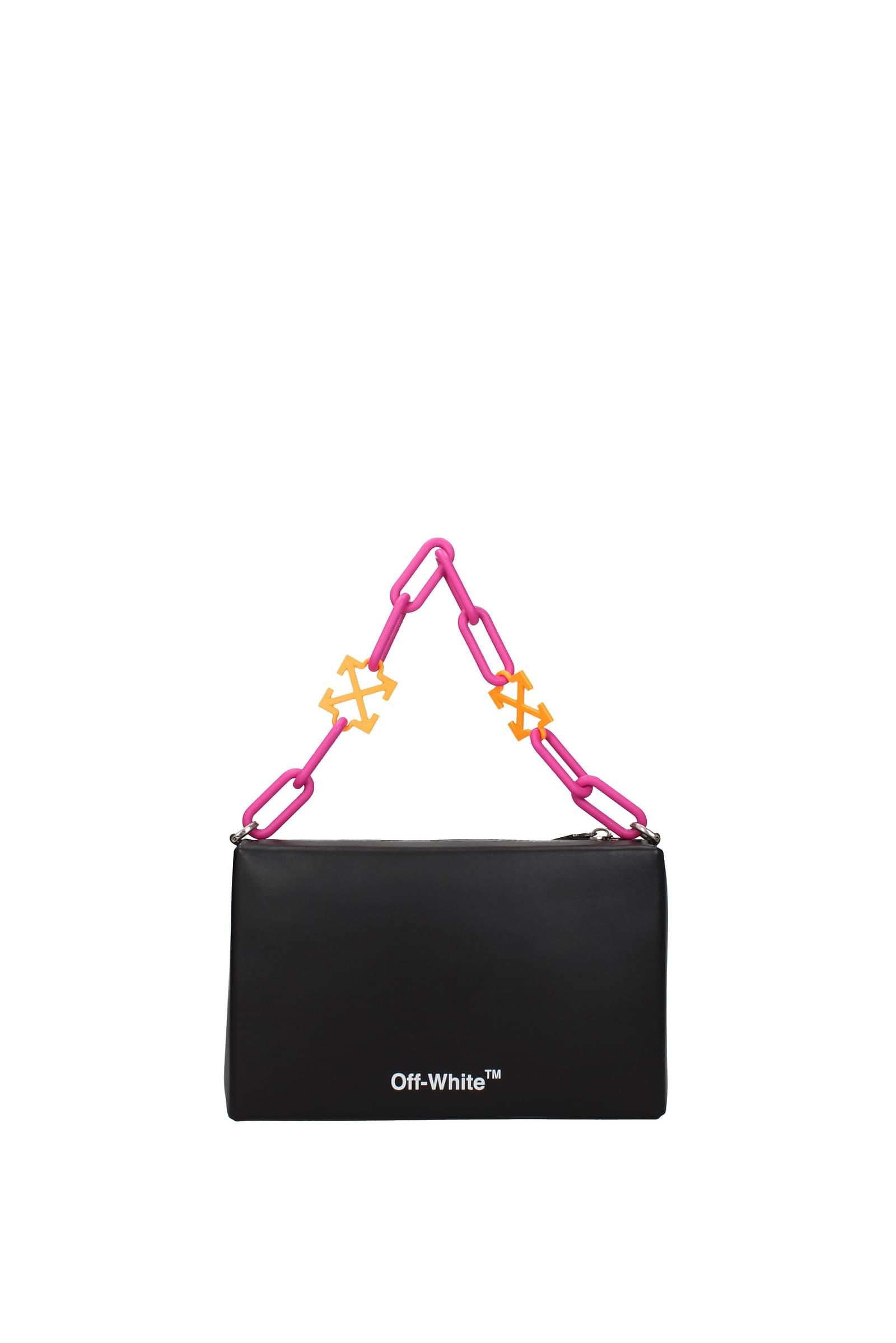 Off-White c/o Virgil Abloh Handbags Leather in Pink
