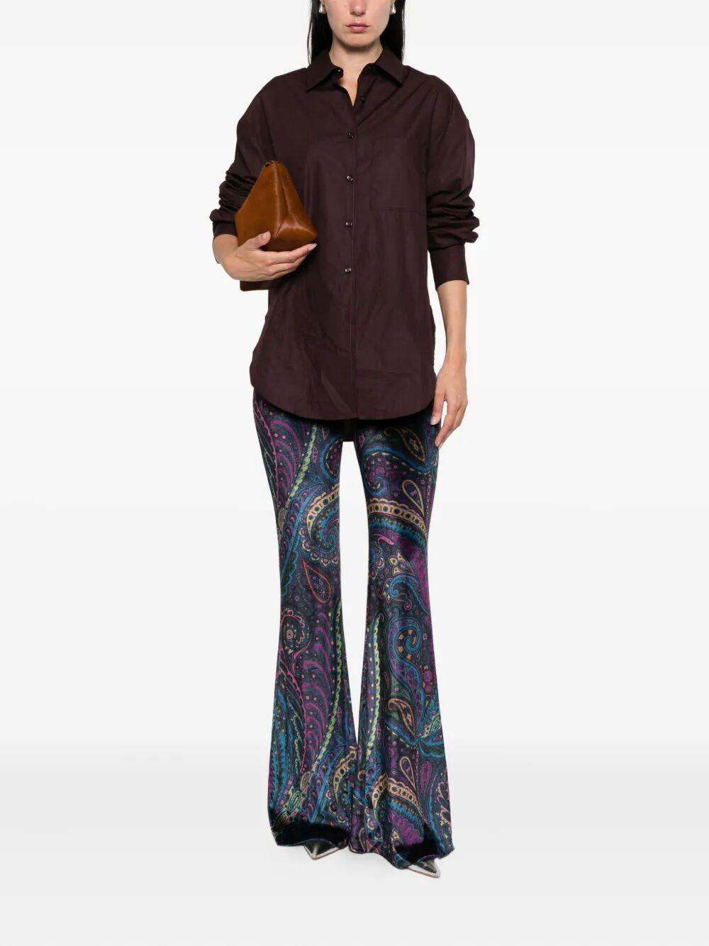 パンツ ETRO Palazzo pants Etro Wide-leg and palazzo pants for Women | Online Sale up