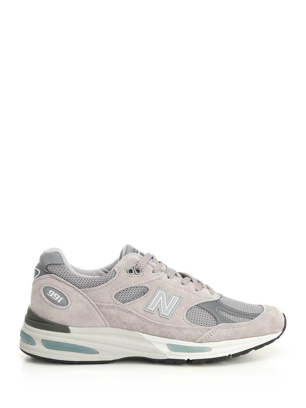 スニーカー New Balance 991 Nu Block Grey Size 10.5 - New Balance 991 Nu Block Pack M991NGO grey/olive