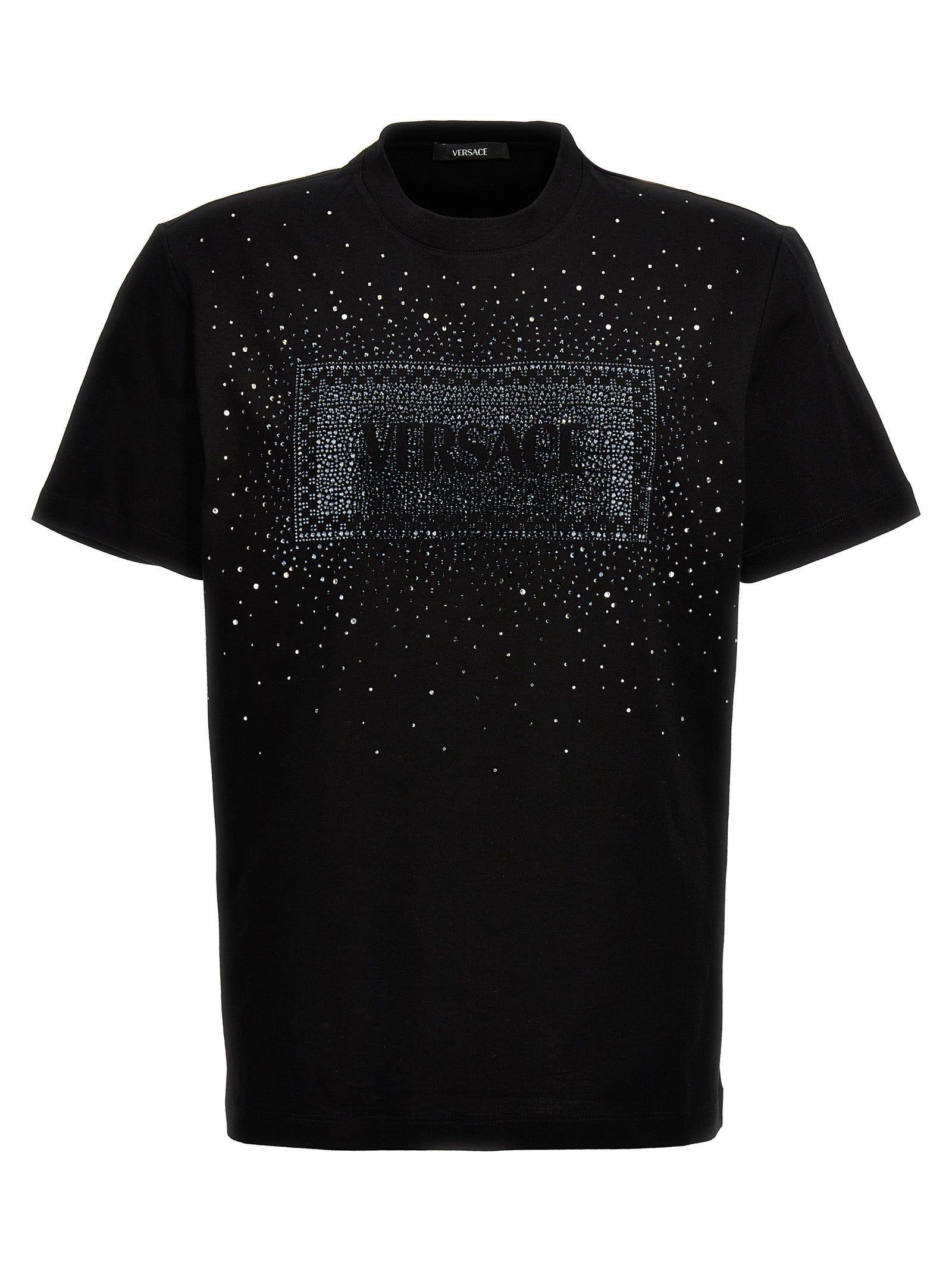 【関税＆送料込み】Versace T-Shirt With '90S Vintage Embroi 関税＆送料込み】Versace '90S Vintage Logo' T-Shirt
