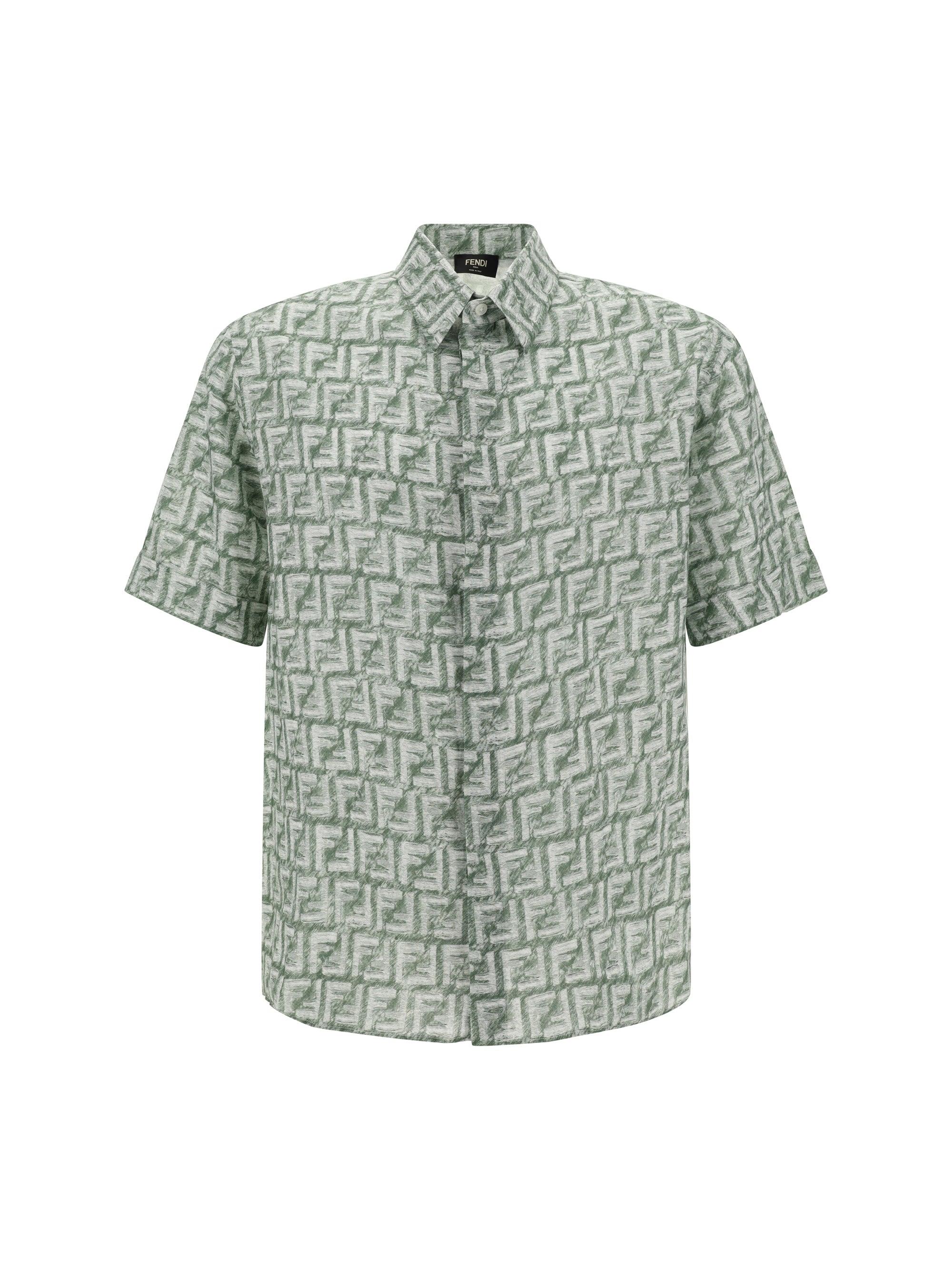 Fendi Camicia in Grey for Men Lyst UK