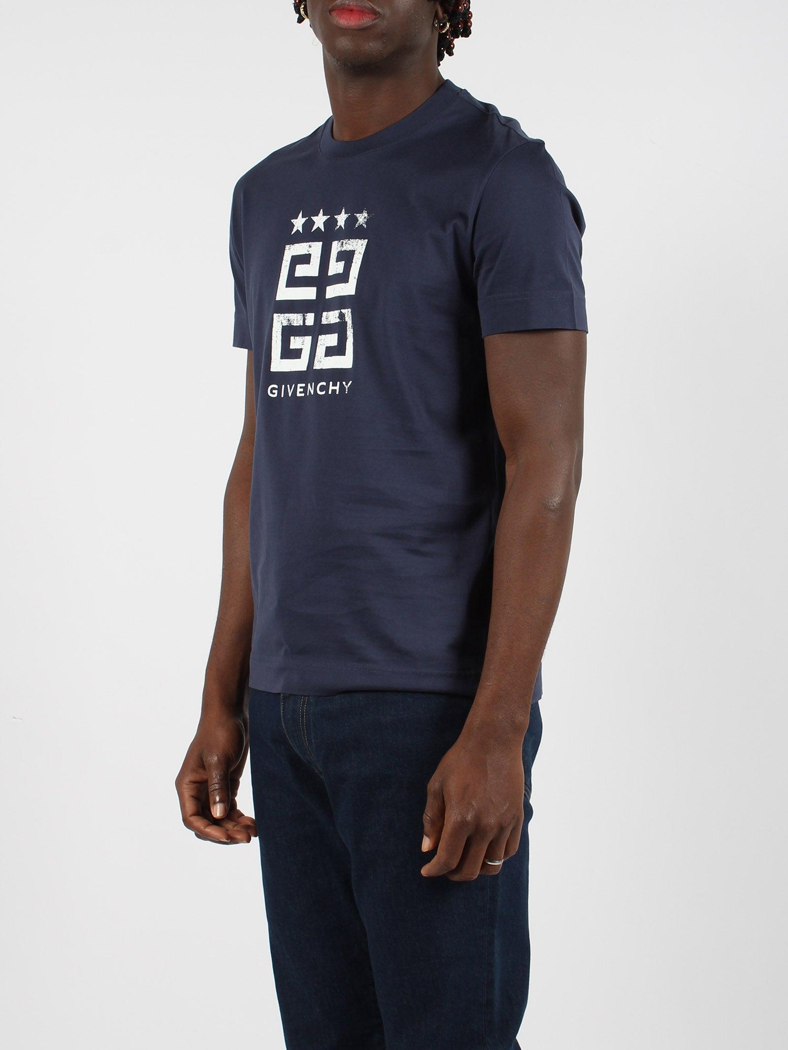 Givenchy navy hotsell t shirt