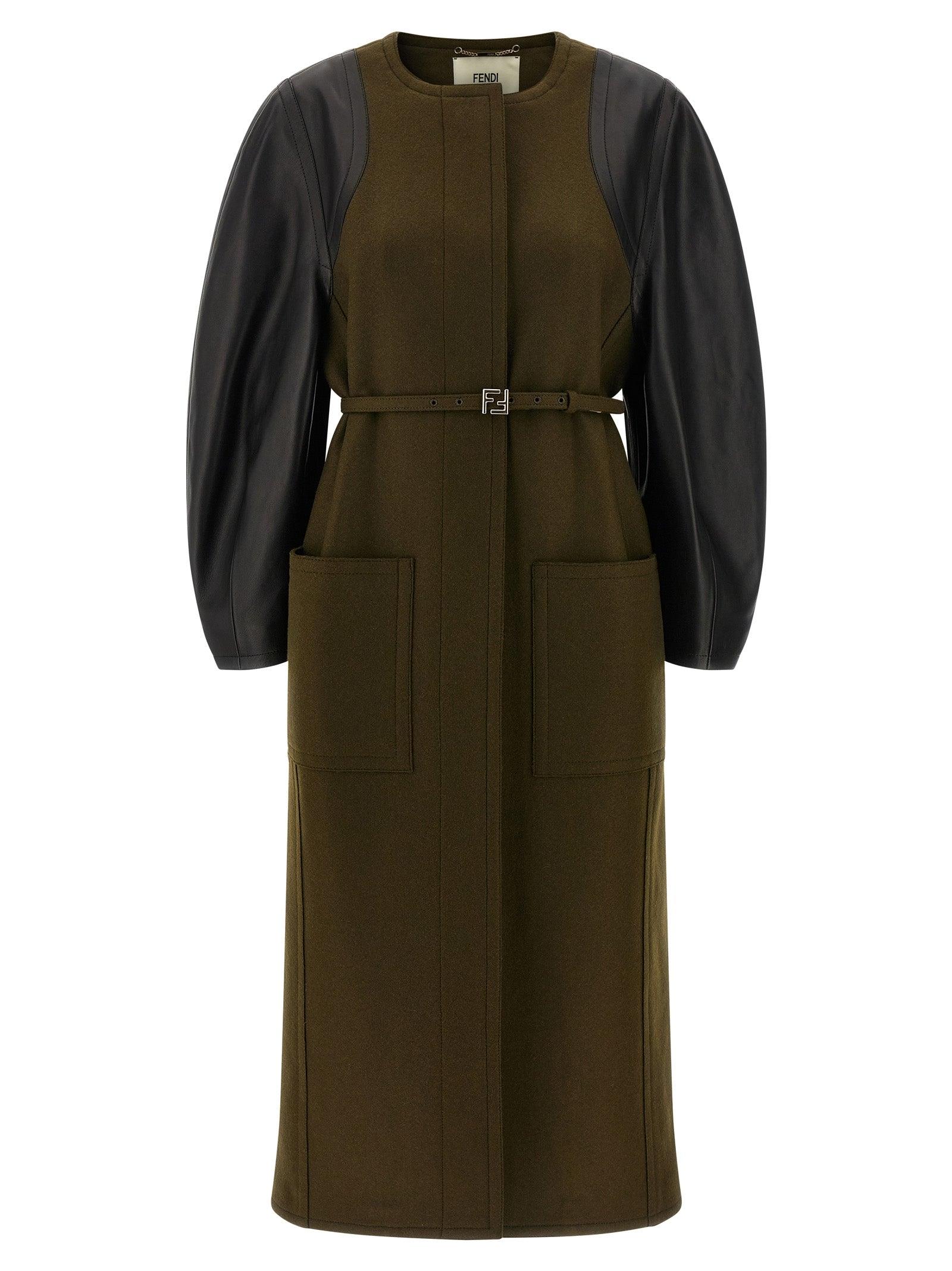 Fendi Long coats and winter coats for Women | Online Sale up