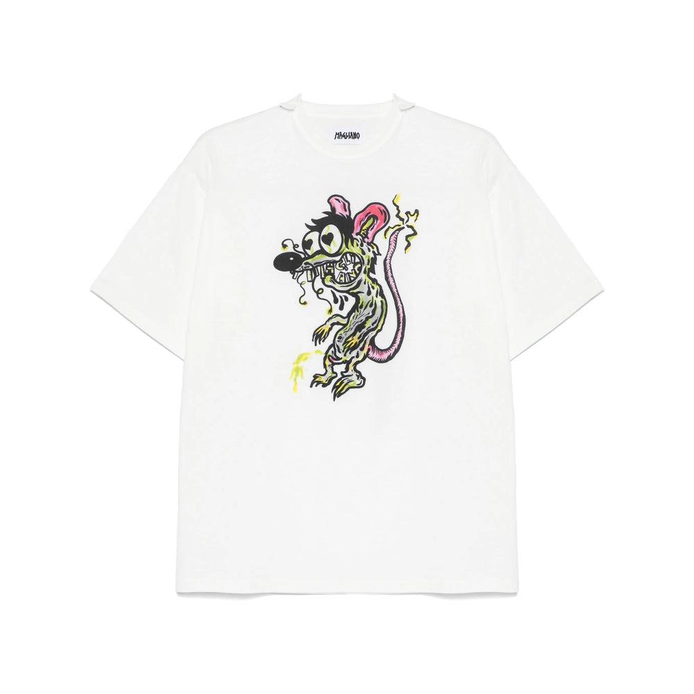 Tシャツ・カットソー MAGLIANO BRITPOP T-SHIRT Magliano Britpop T-shirt | Neutrals | FARFETCH UZ