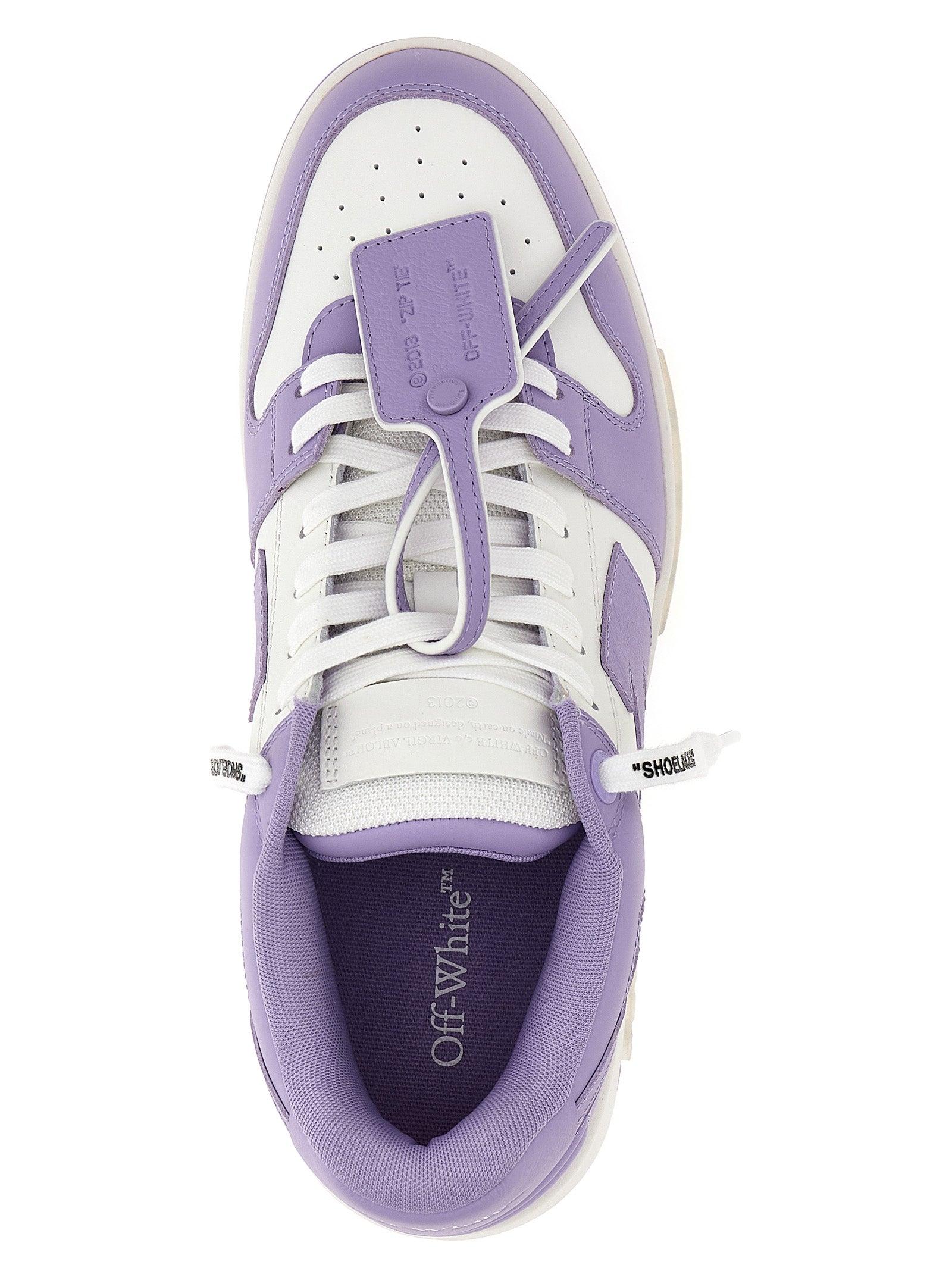 Off-white c/o virgil abloh Out Of Office violet trainers