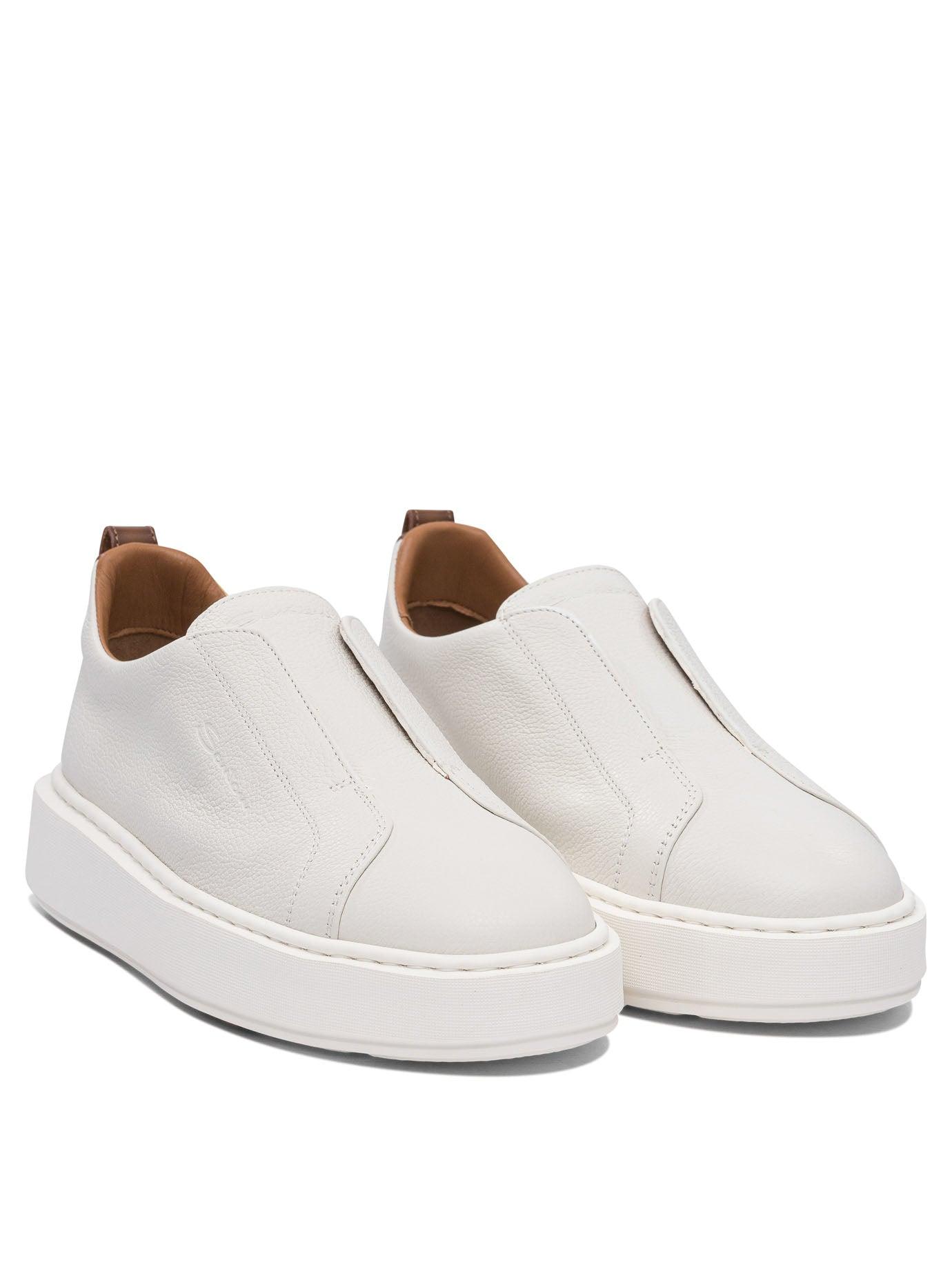 Santoni Sneakers & Slip-On in White | Lyst