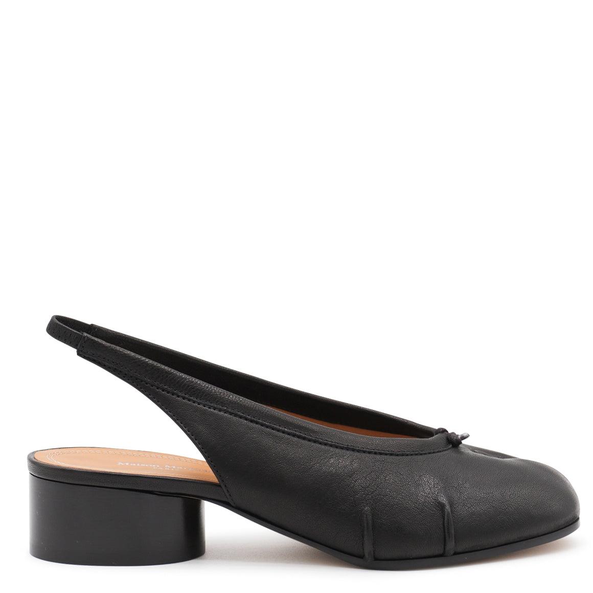 靴 Maison Margiela Heel Sandal Maison Martin Margiela black sandals with clear heels (39.5