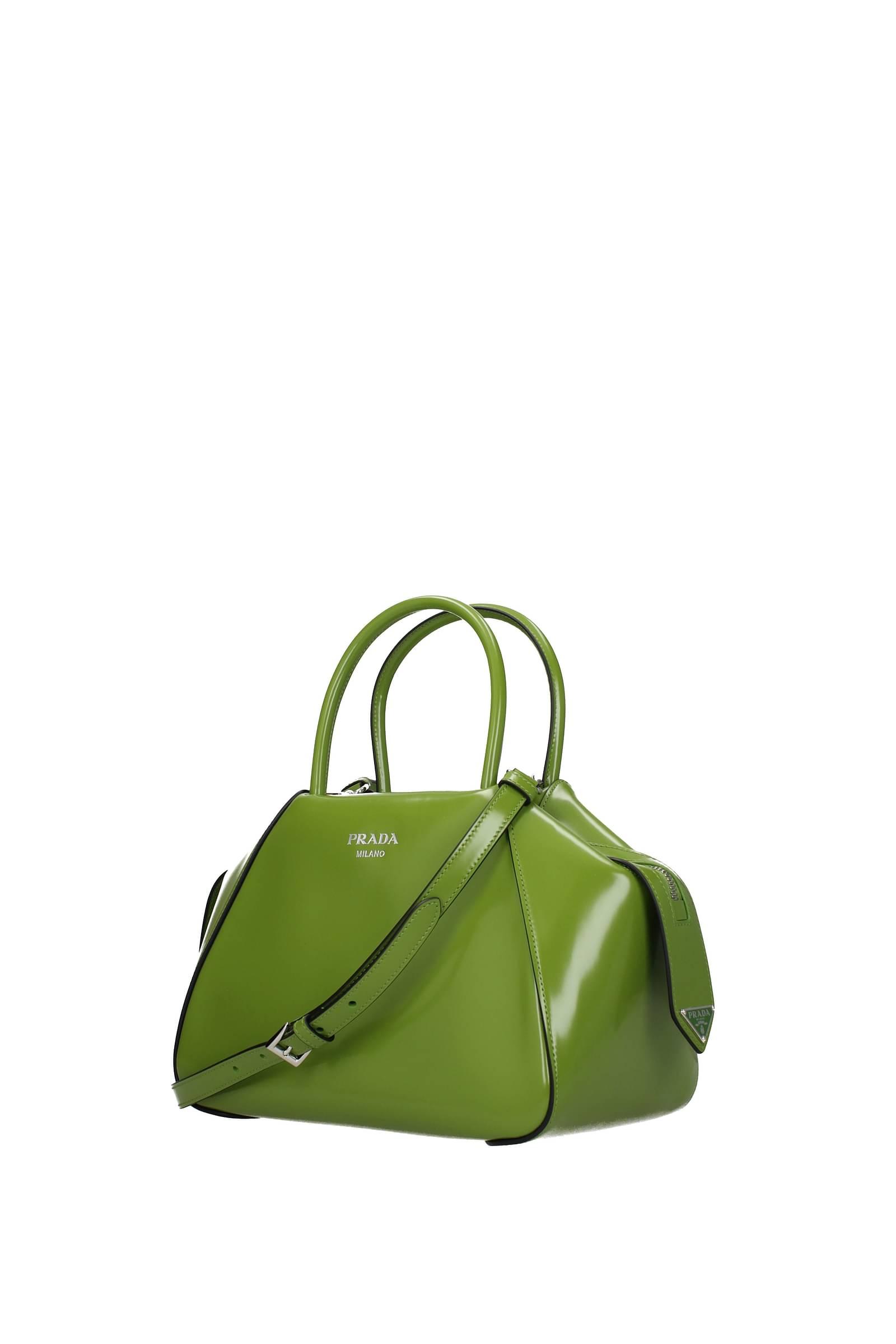 Prada Green Handbags