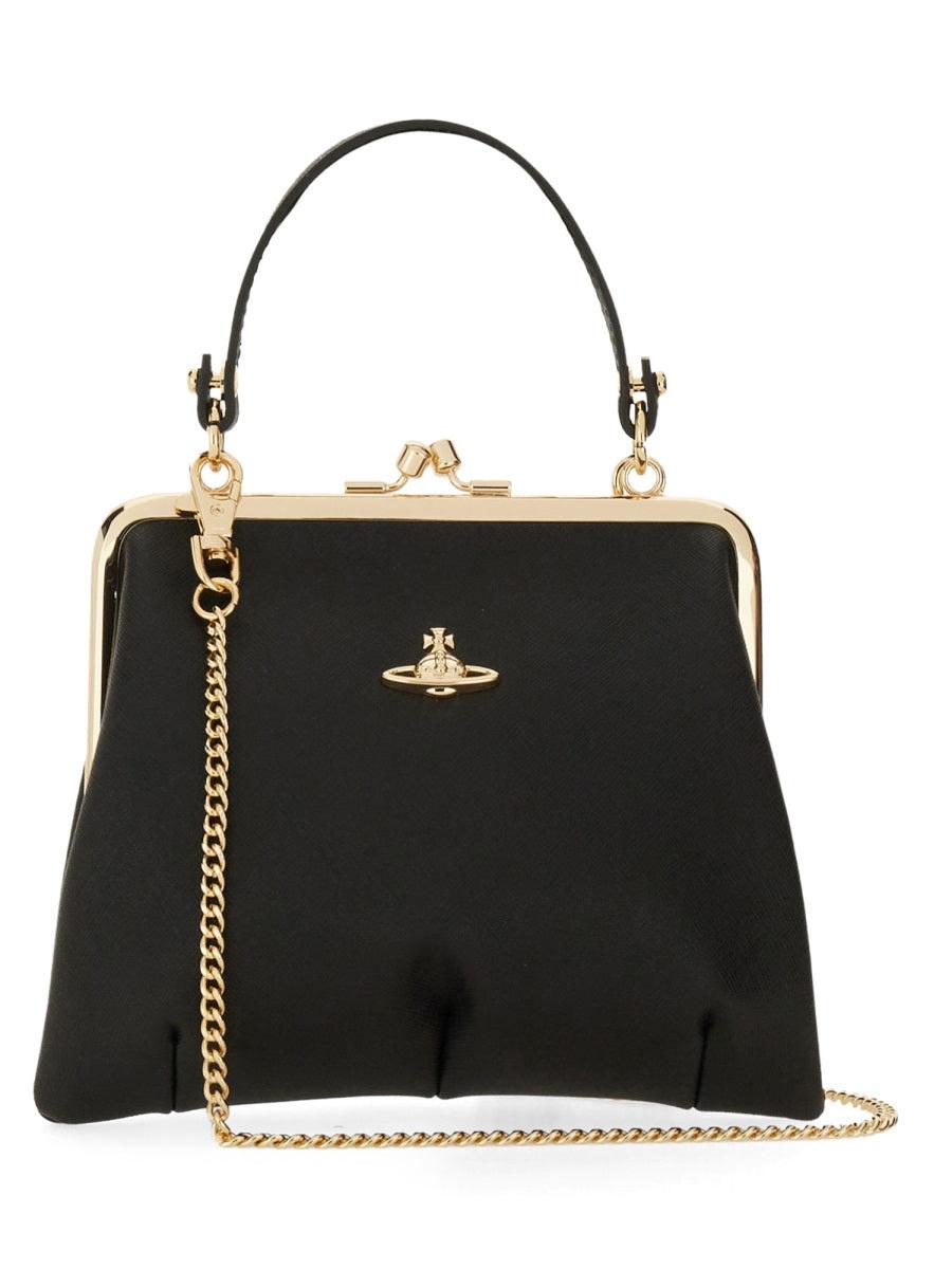 トートバッグ VIVIENNE WESTWOOD 24FW Black Tote Bag 5C01000EW S000B N402 ヴィヴィアンウエストウッド Vivienne Westwood ハンド・トート
