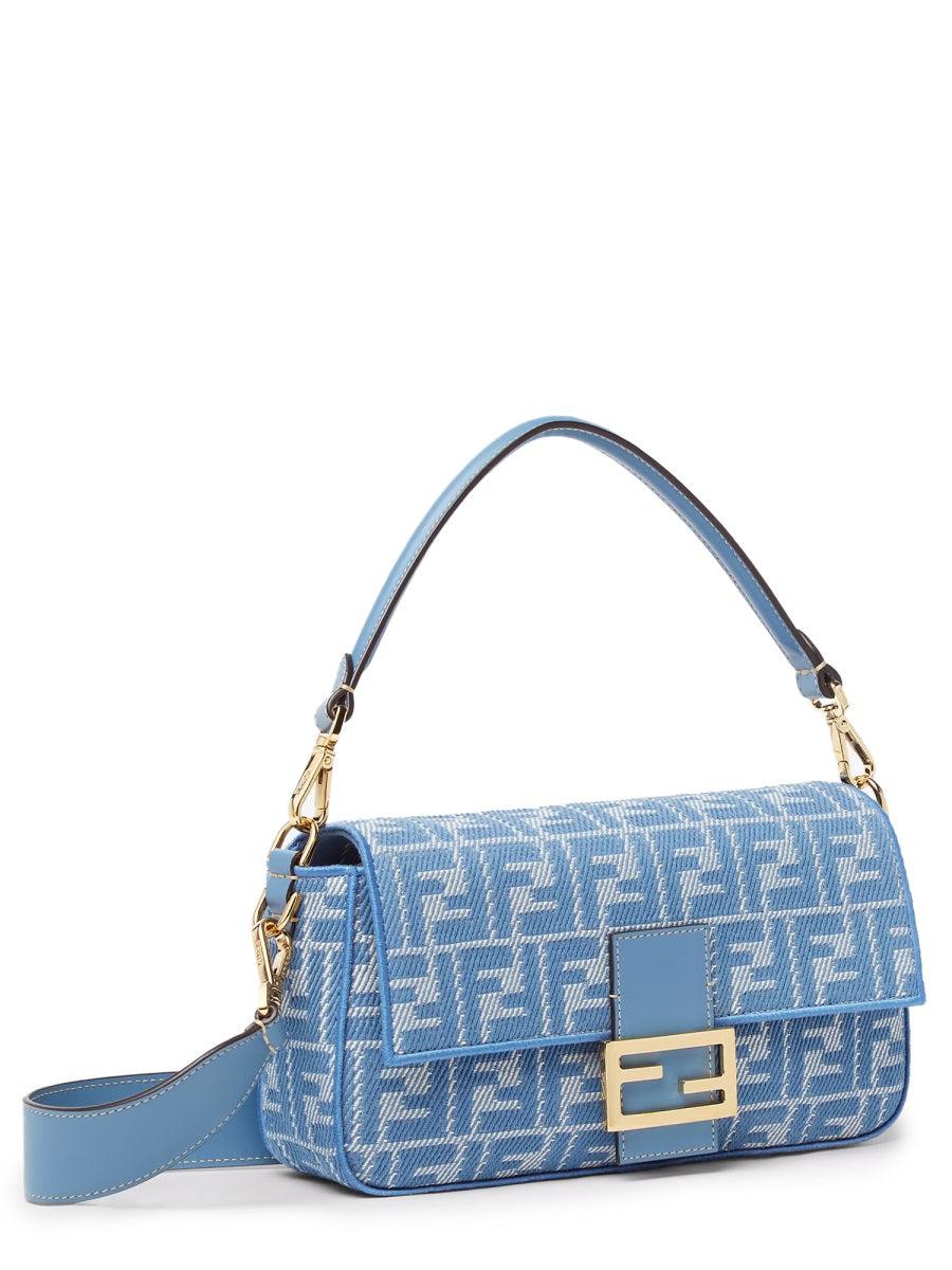 ショルダーバッグ・ポシェット FENDI Woman Crossbody bags Blue 8BS093 AUT4 F1SXQ Fendi - Baguette crossbody bag blue - The Corner