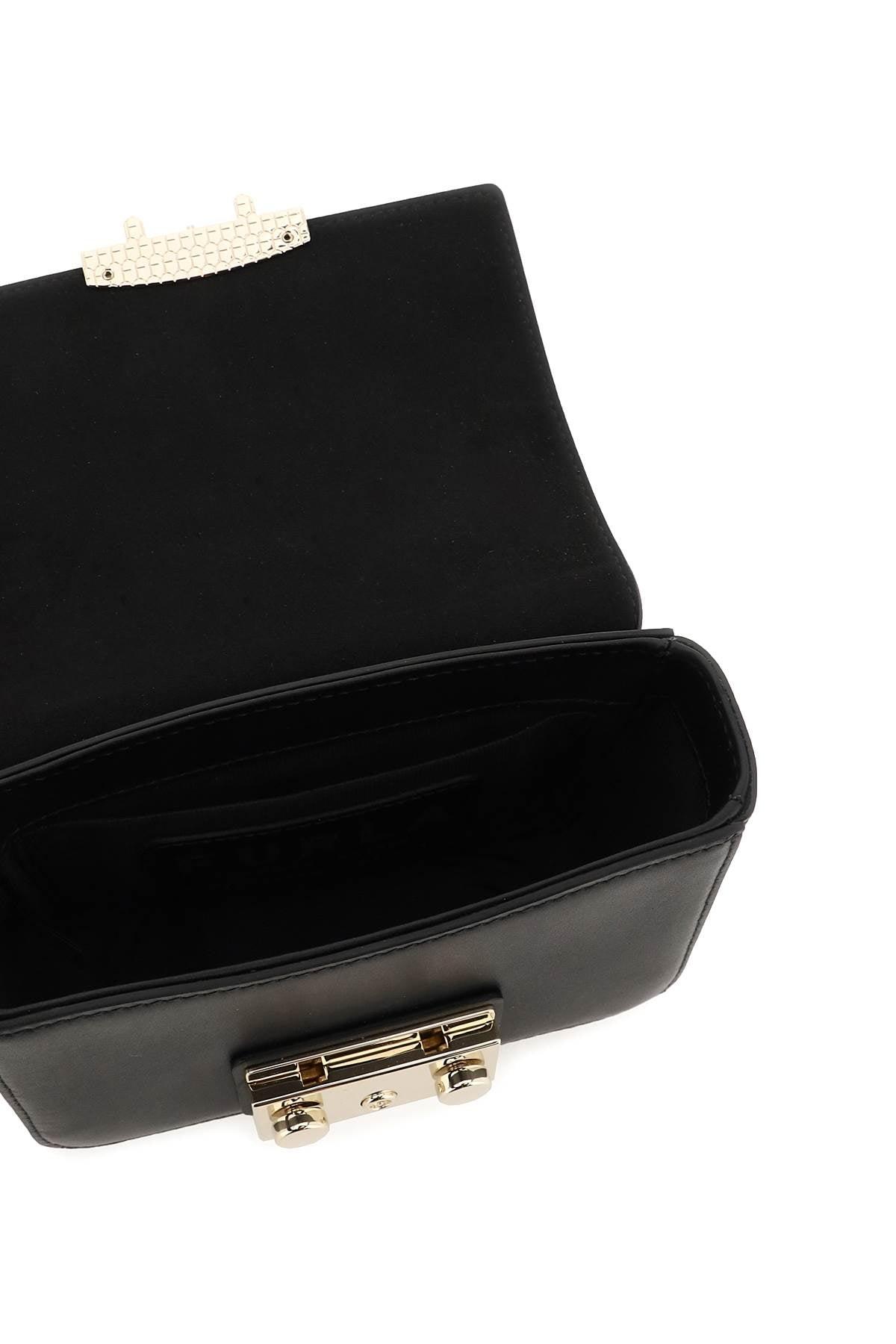 Furla Metropolis Mini Shoulder Bag in Black | Lyst