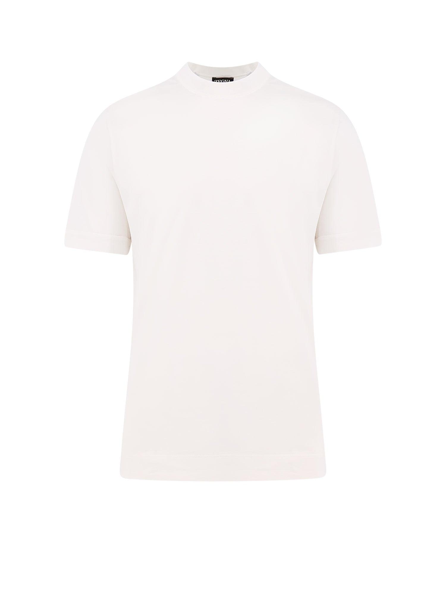 Ermenegildo Zegna｜SHORT-SLEEVED ROUND NECK T-SHIRTS (#U Ermenegildo Zegna ZZEGNA Short Sleeved Logo Printed T-shirt