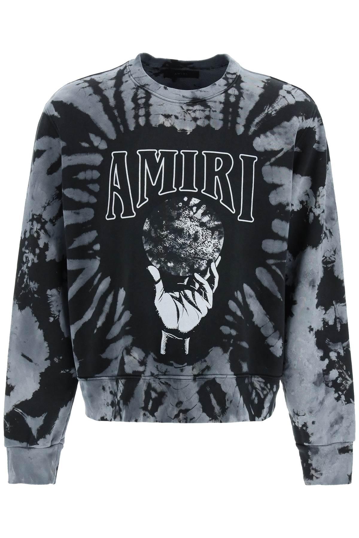 Amiri Men's Tie-Dye Moon-print Sweatshirt