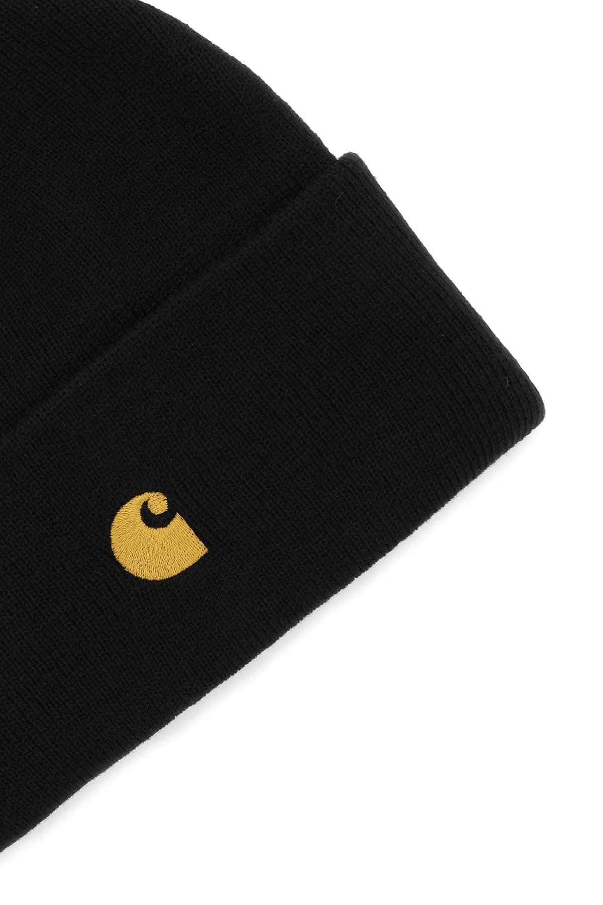 Carhartt WIP 'chase Beanie' Hat in Black for Men | Lyst