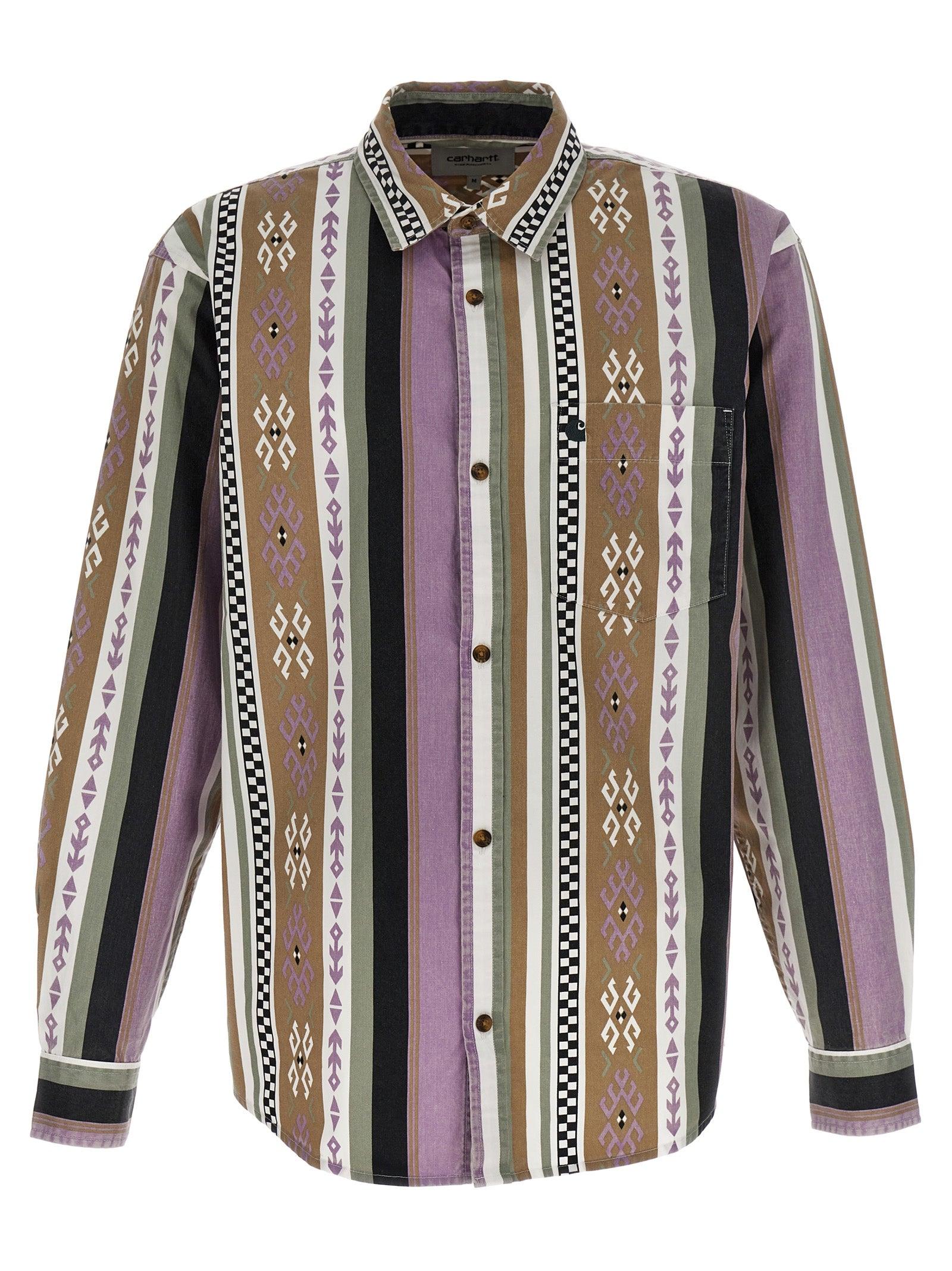 Carhartt WIP L/s Asymmetric Stripe Shirt, Blouse for Men | Lyst