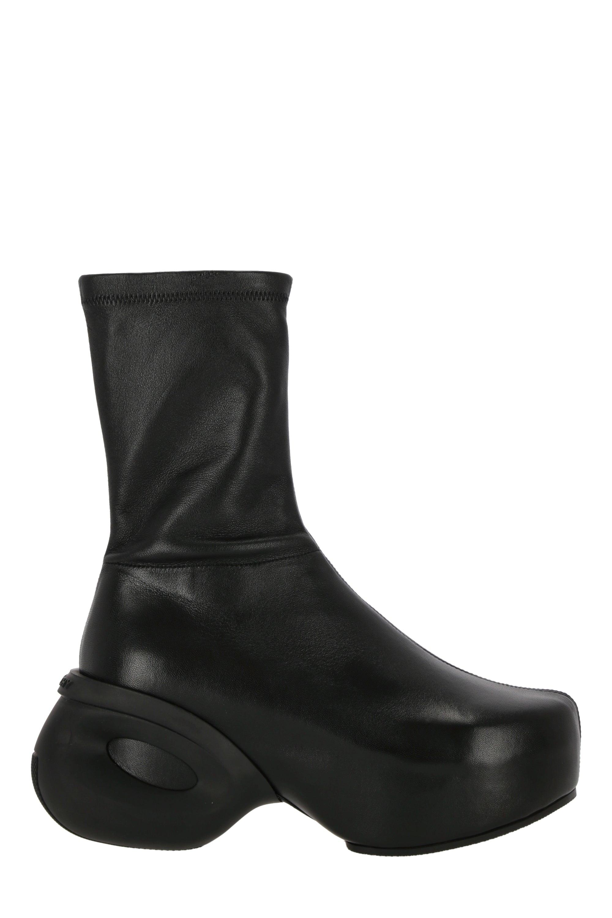 Givenchy G Clog Wedge Ankle Boots in Black Lyst