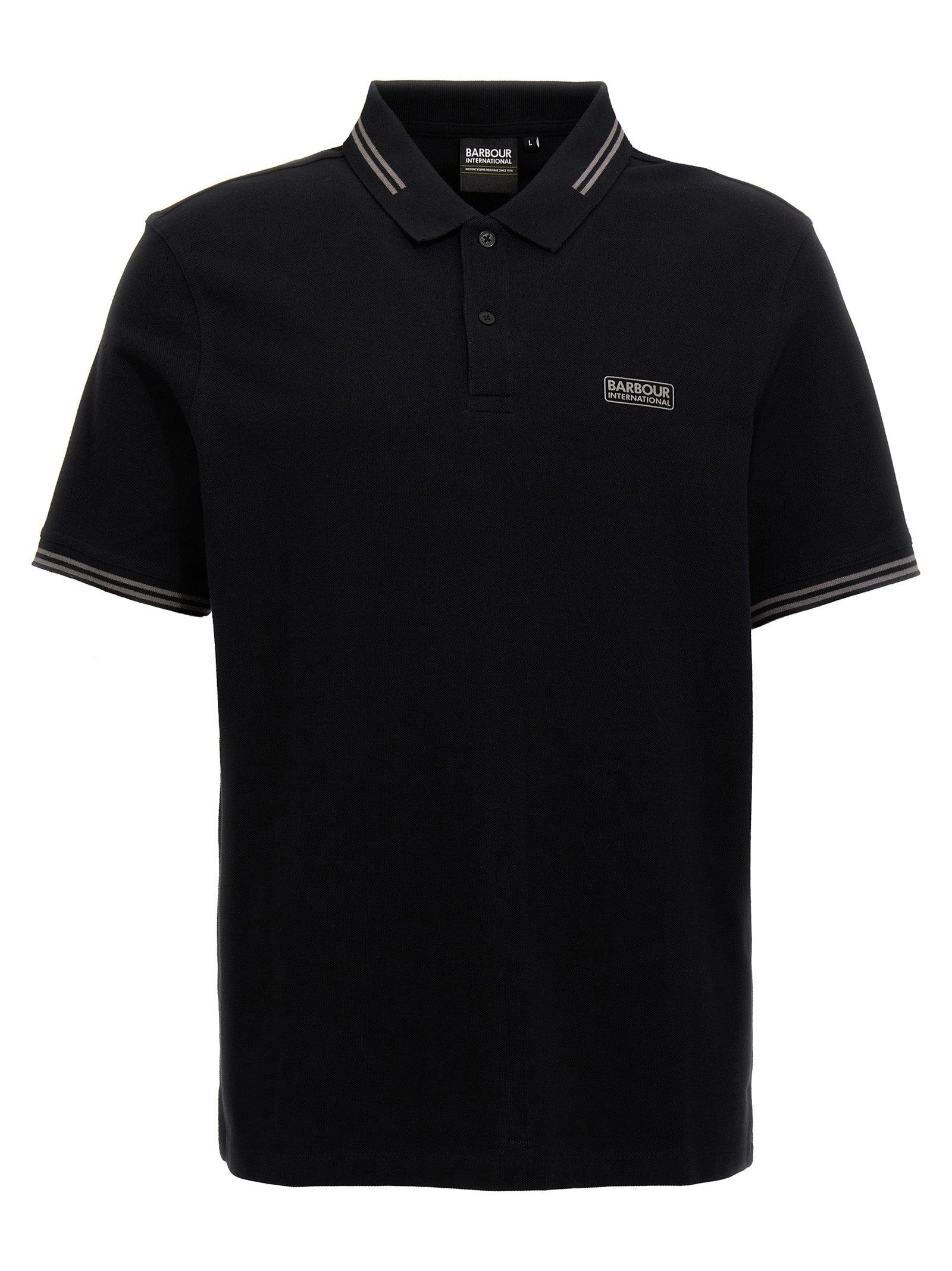 Barbour polo mens fashion black