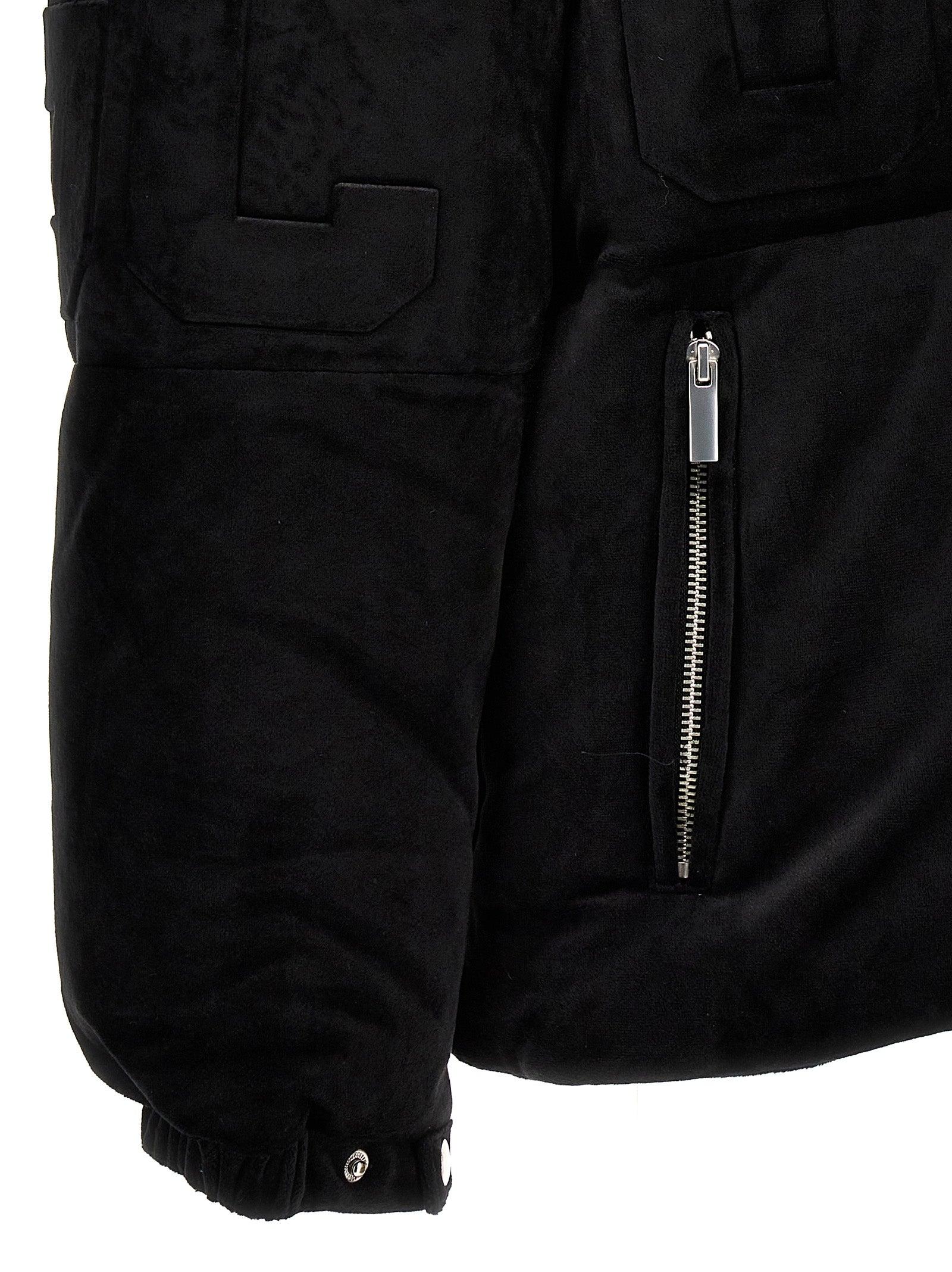 Gcds Logo Band Casual Jackets, Parka Black for Men | Lyst