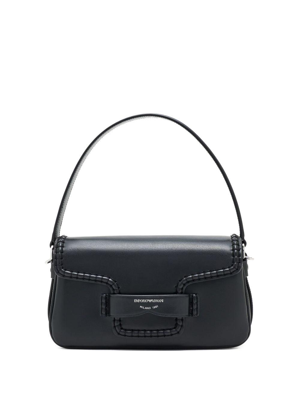 バッグ 00s EMPORIO ARMANI  shoulder bag archive Emporio Armani 2000s Aged Leather Shoulder Bag | SYLK