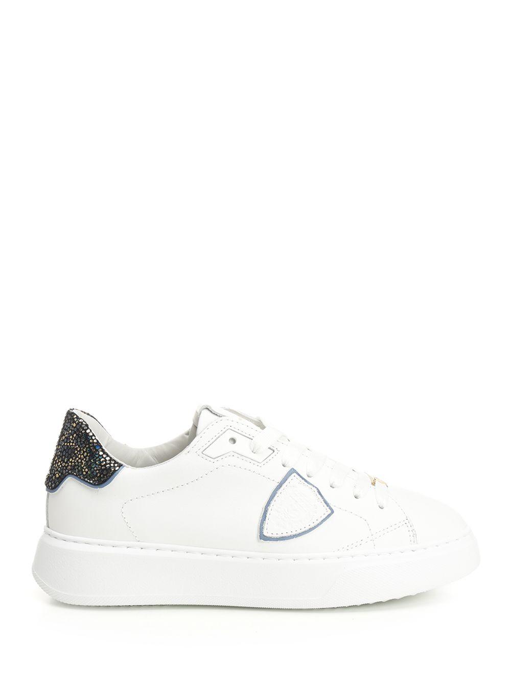 スニーカー Philippe Model Temple Sneakers Temple Sneakers: Woman's White Shoes | Philippe Model Paris