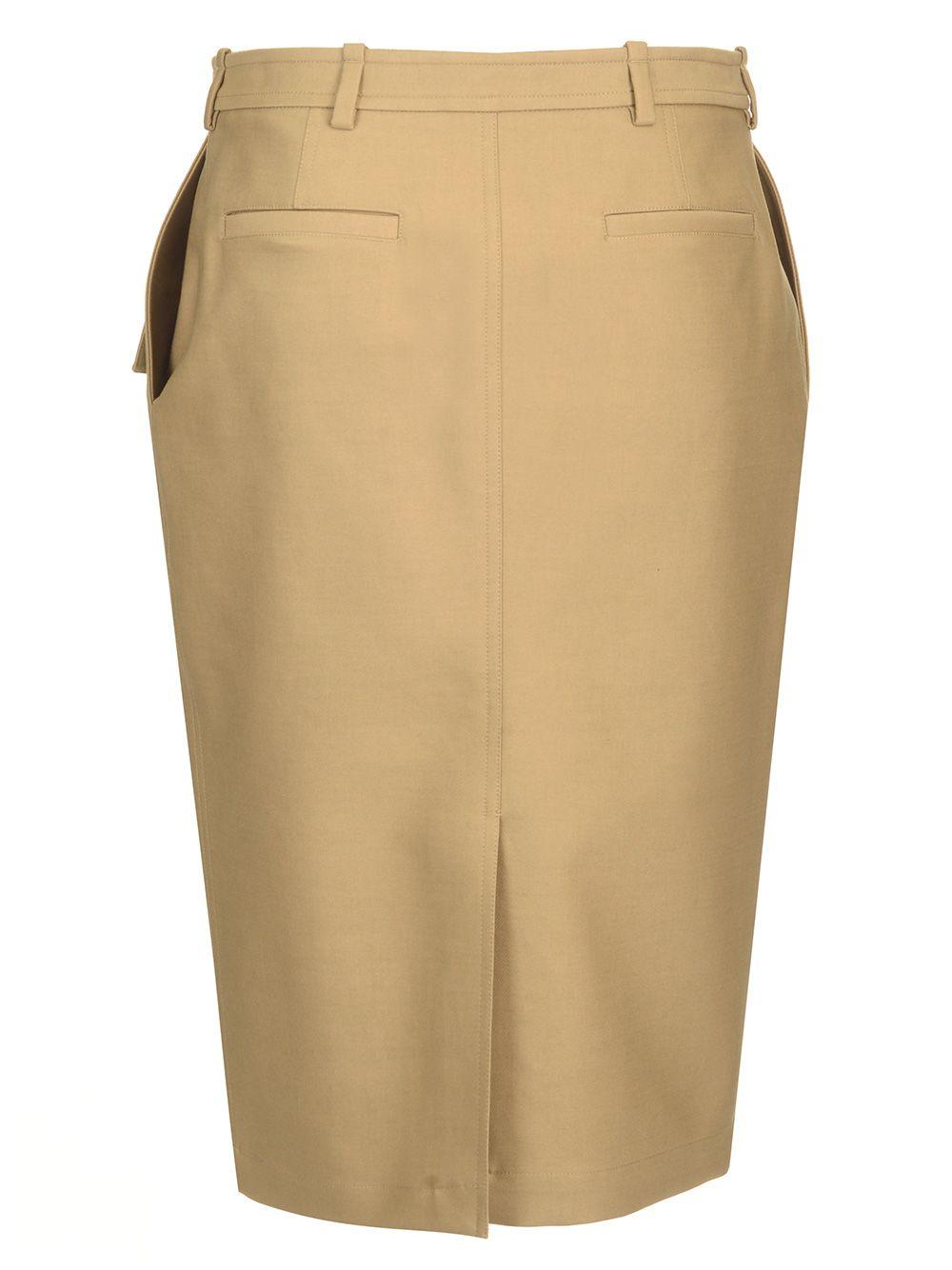 【関税&送料込】Tom Ford Stretch Cotton Twill Midi Skirt tom-ford--Stretch-Cotton-Twill