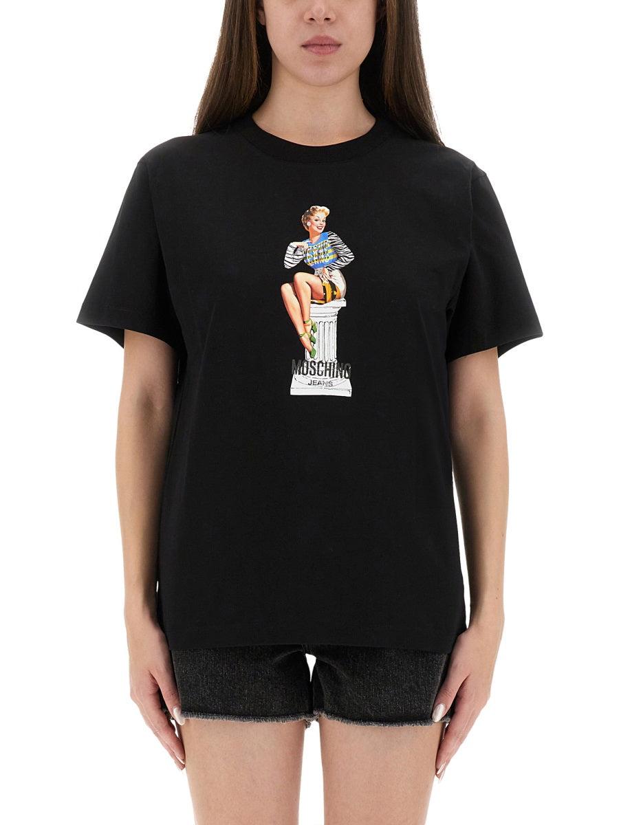 Moschino T-shirts for Women | Online Sale up to 66% off | Lyst