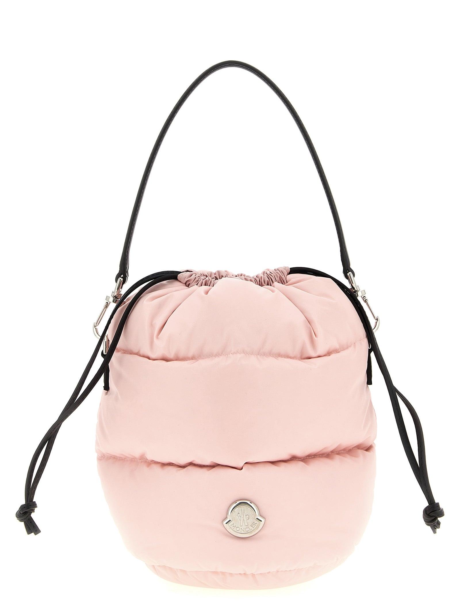 Moncler 'Caradoc' Bucket Bag in Pink | Lyst
