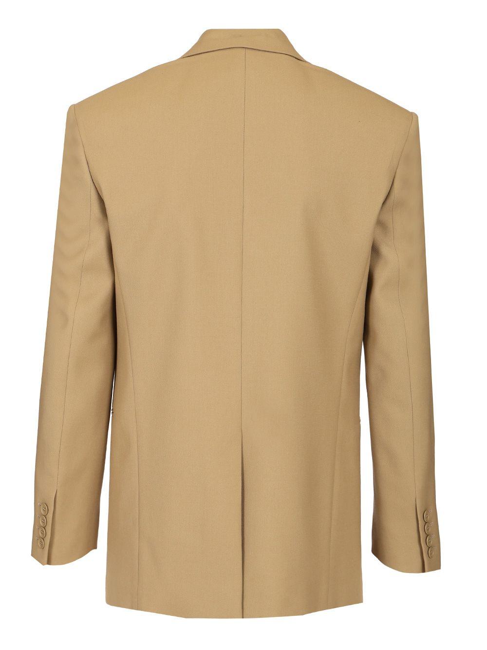 ジャケット Saint Laurent Giacca In Lana Saint Laurent Giacca in Natural for Men | Lyst