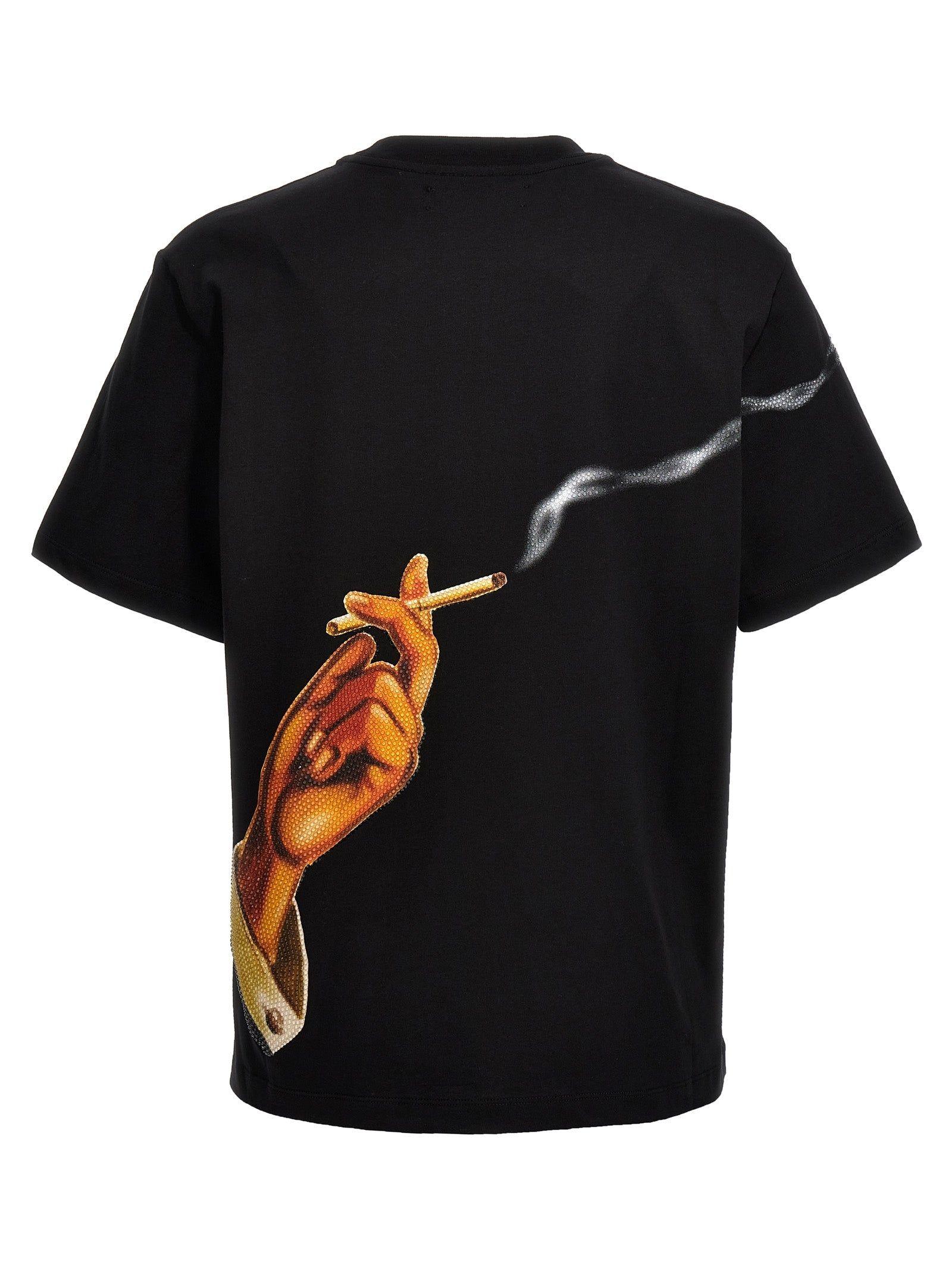 Amiri Smoke T-shirt in Black for Men | Lyst