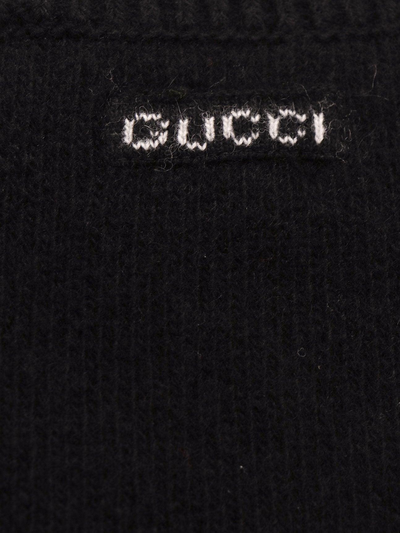 Gucci black cardigan sale