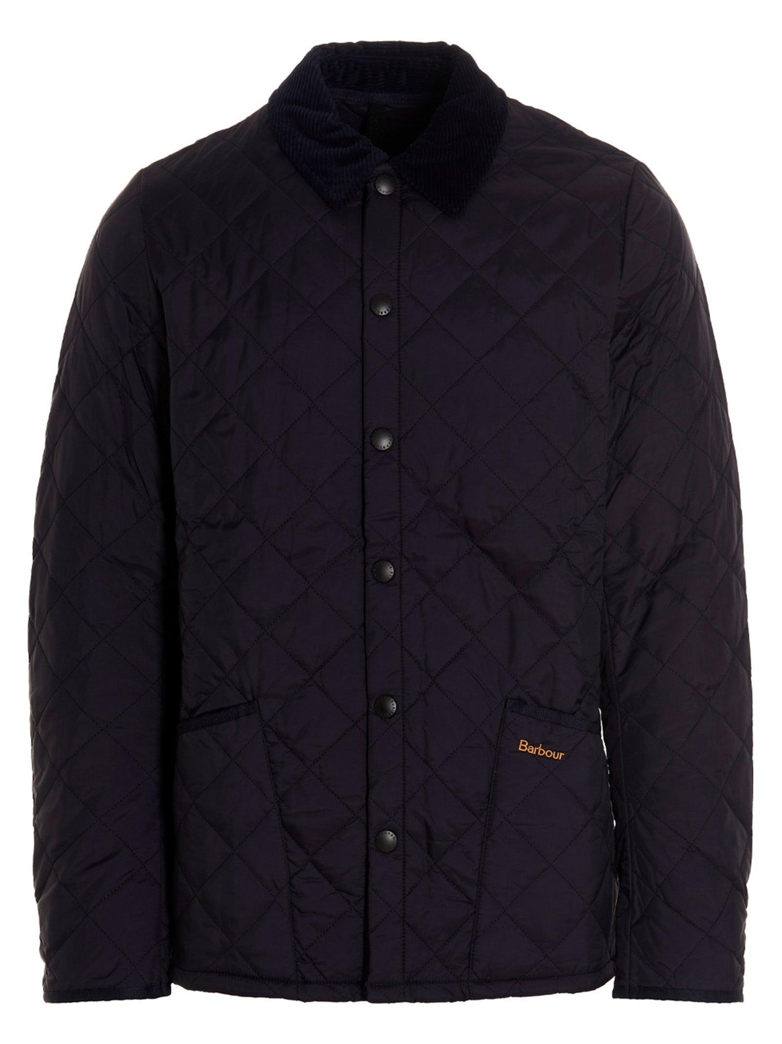 Barbour Heritage Liddesdale Casual Jackets, Parka in Blue for Men | Lyst